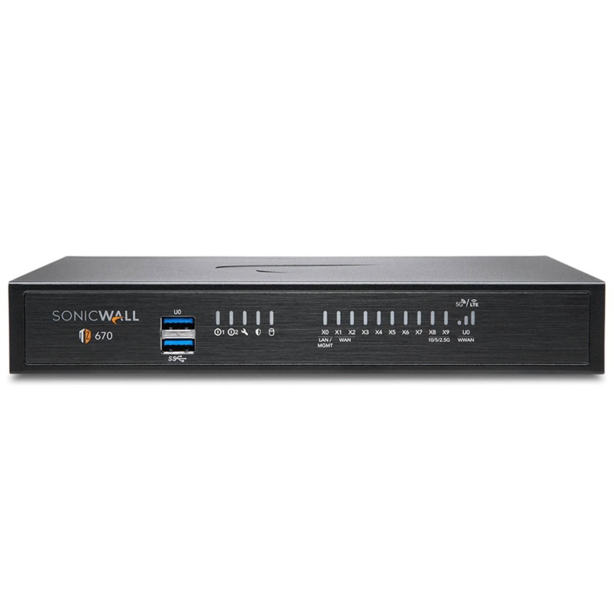 SonicWall TZ670 HA Firewall - Rear View | Alo Tech Solutions