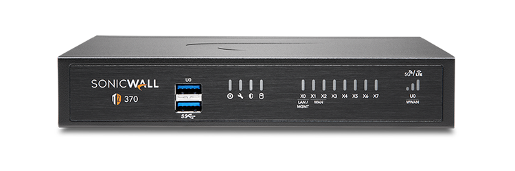 SonicWall TZ370 Series Comprehensive Entry Level Next-Generation Firewall