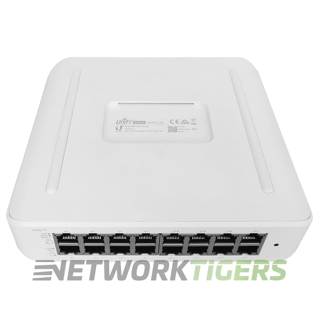 Ubiquiti USW-Lite-16-POE UniFi 16x 1GB RJ45 (8x PoE+) Switch