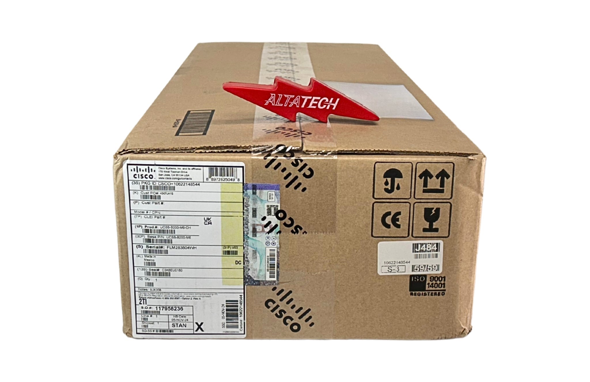 Cisco UCSB-B200-M6_2X8368CPU UCS B200 M6 Blade Server, 2x8368, 768GB R