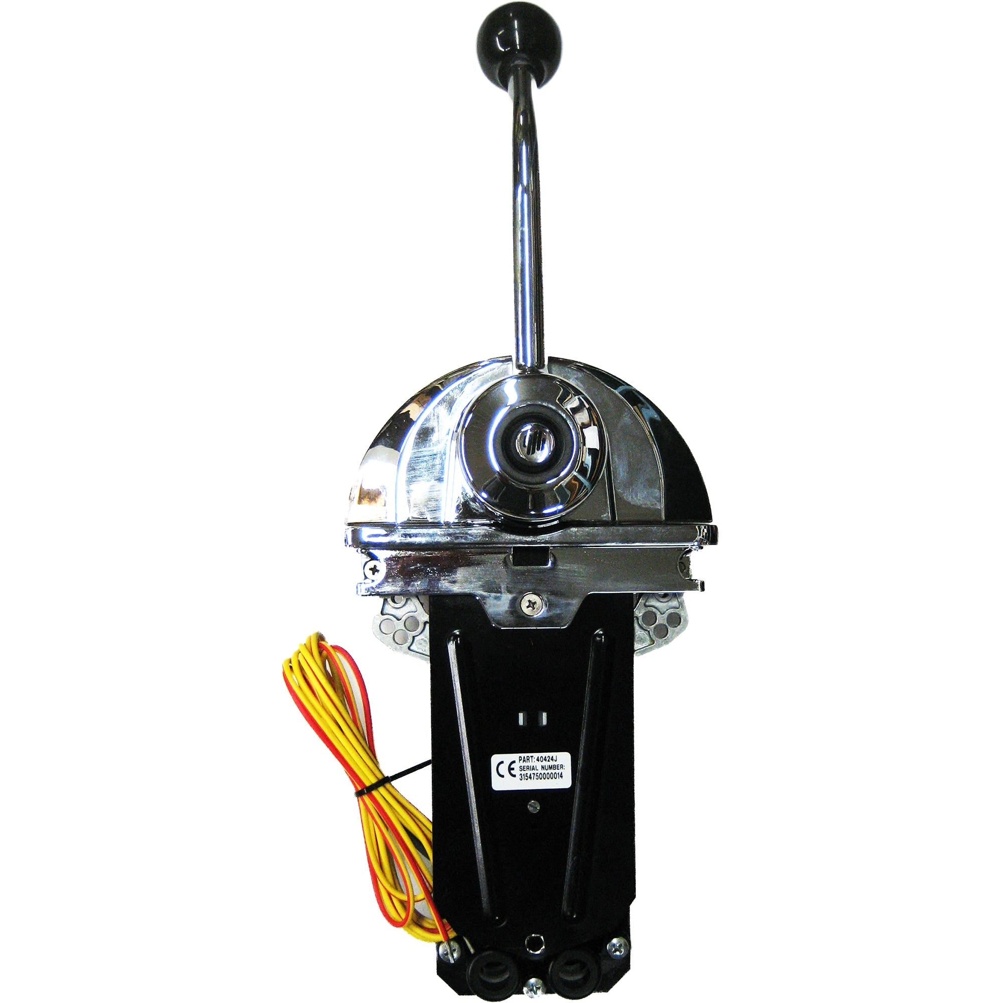 Uflex B301CR Universal Dual Function Top Mount Controls, Chrome Single Lever