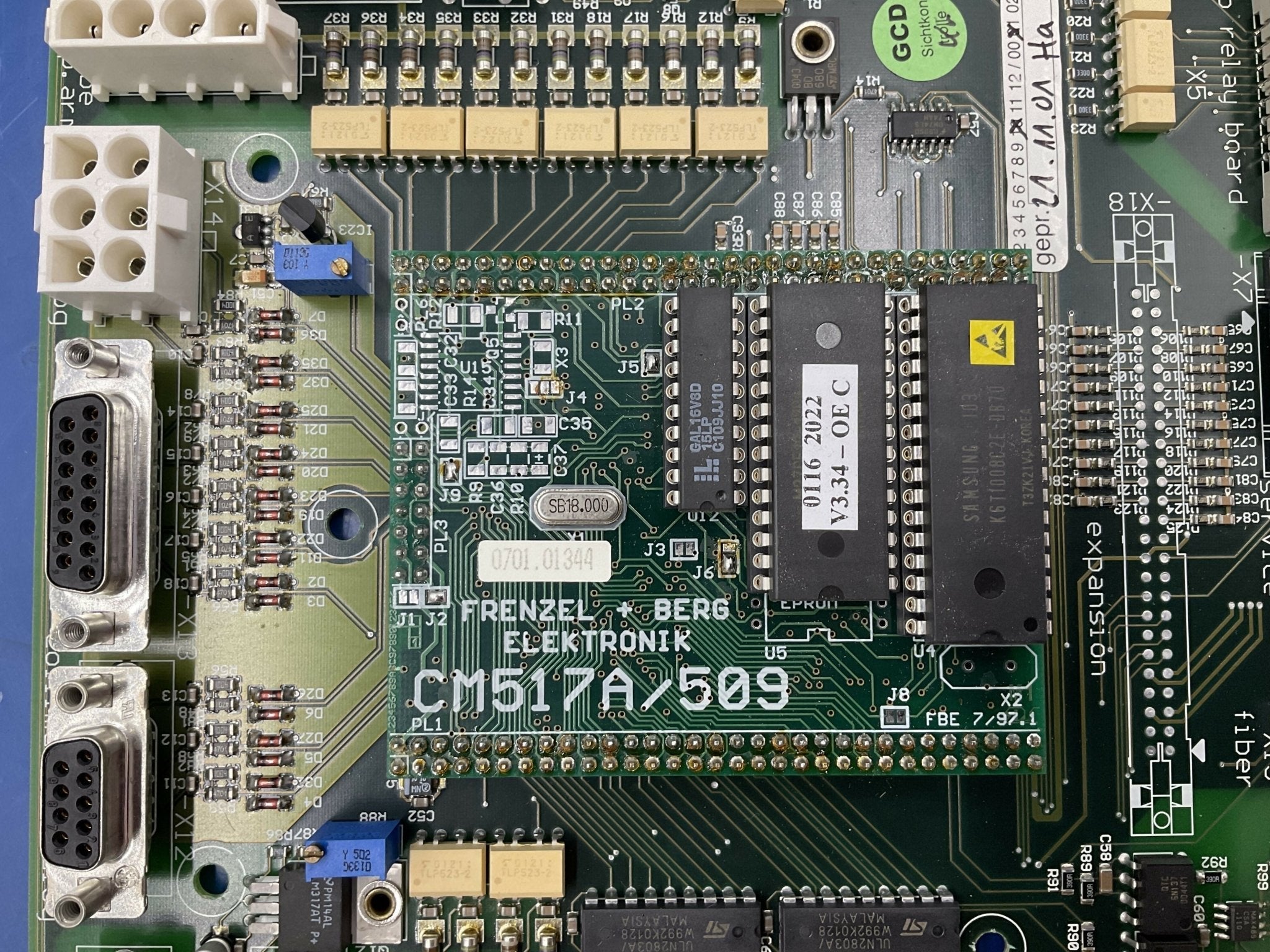 URO 3000 INTERFACE BOARD (HP 0116 2020) OEC