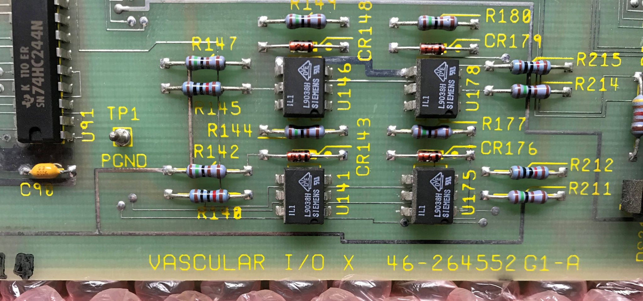 Vascular I/O X Board (46-264552 G1-A GE