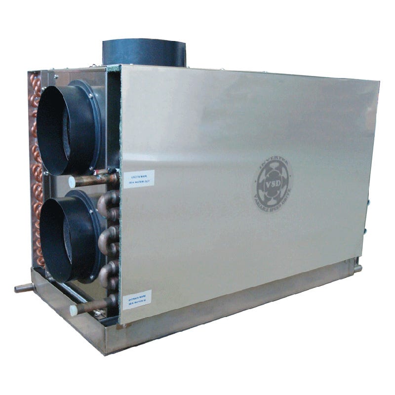 Velair 21K BTU VSD Smart Gen II 115V Marine Air Conditioner Unit Brushless Variable Speed Soft Start Reverse-Cycle Heat