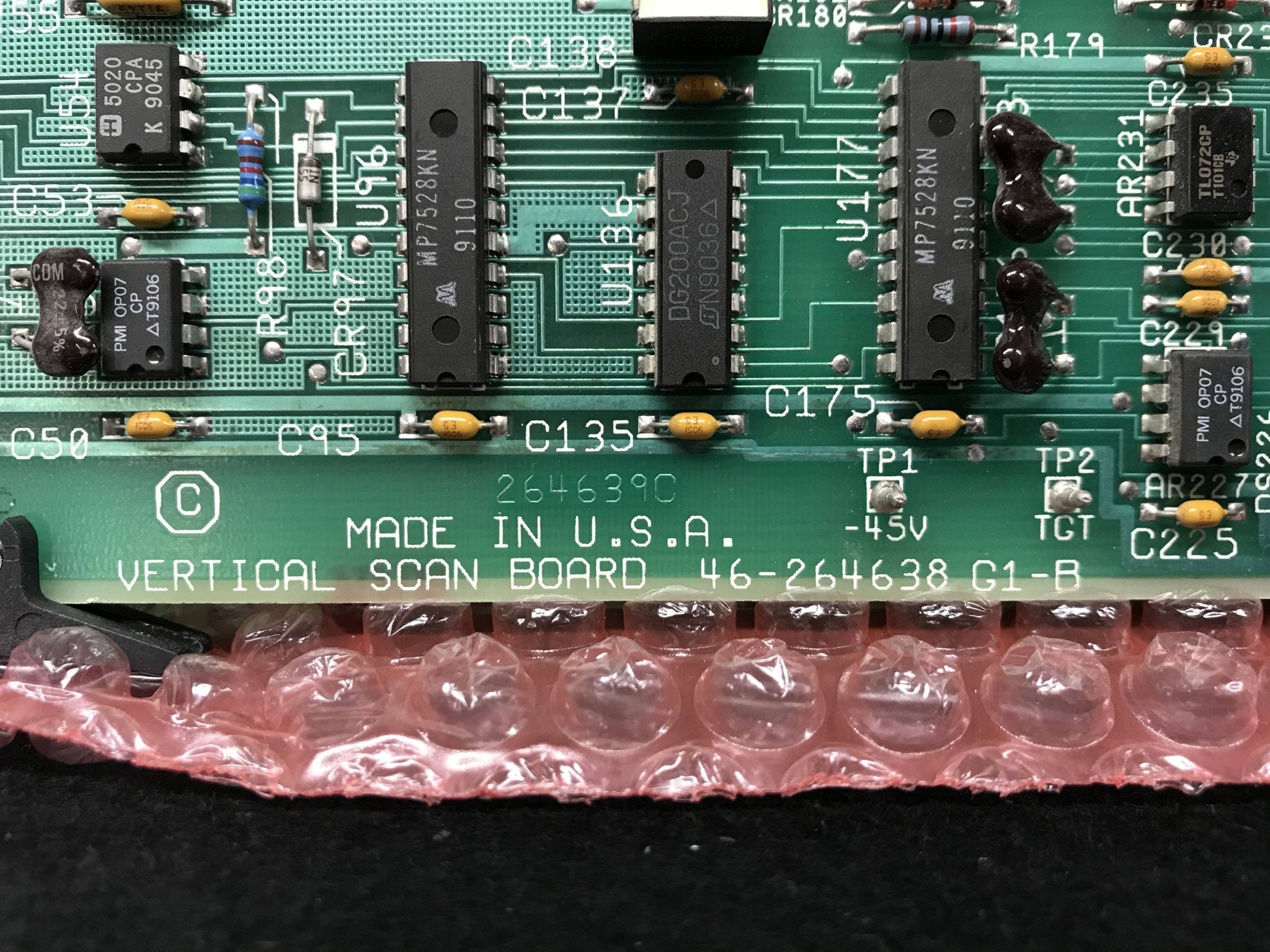 Vertical Scan Board (46-264638 G1-B GE Advantx