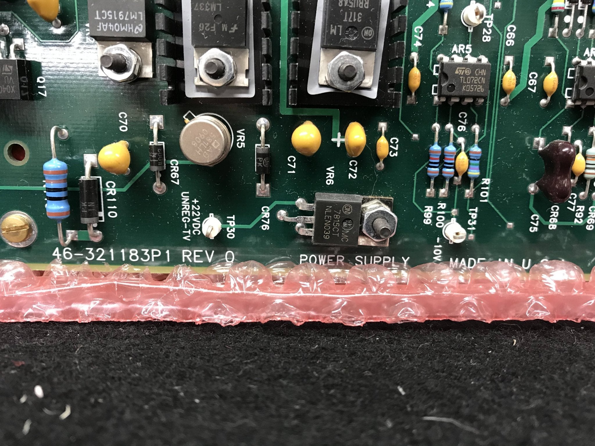 VIC Power Supply Board (46-321183 P1 GE