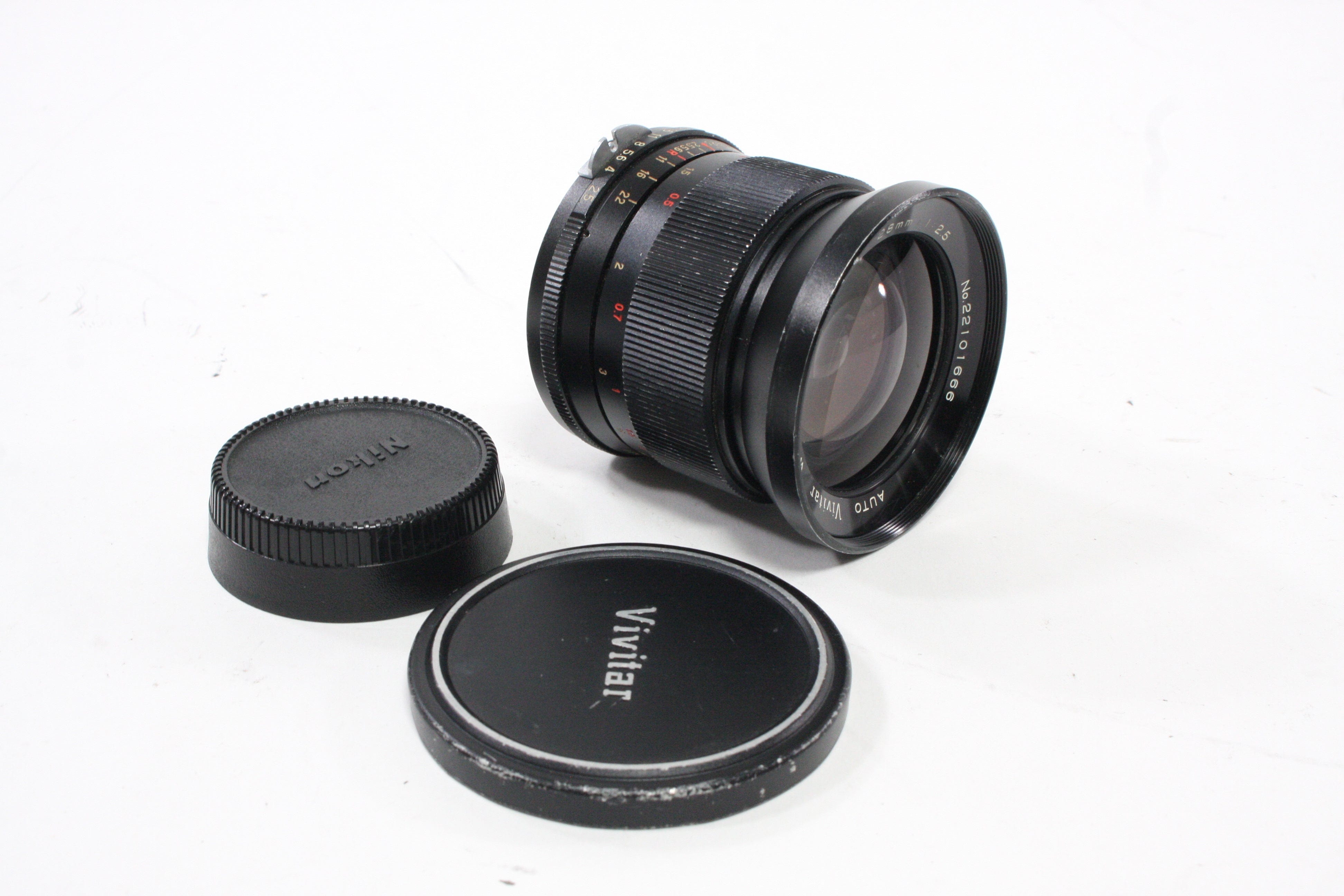 Vivitar 28mm f/2.5 for Nikon F Non AI
