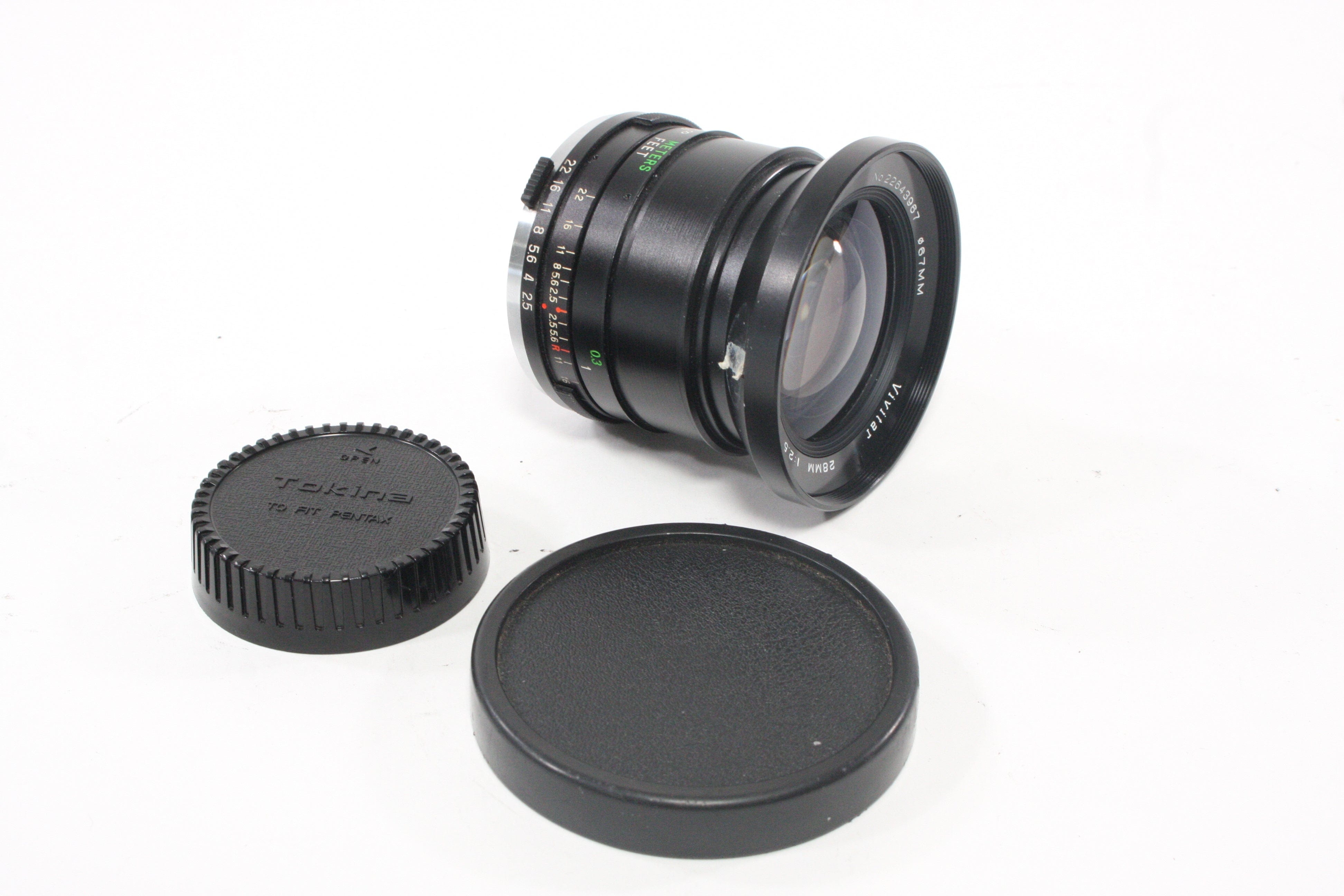Vivitar 28mm f/2.5 Lens for OM Mount AS-IS