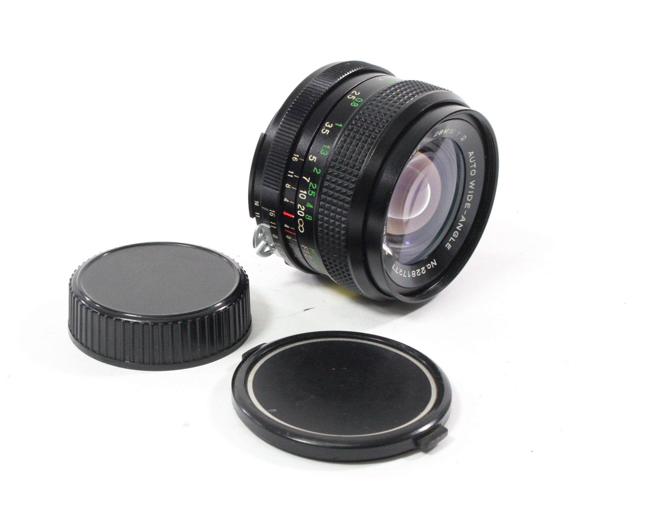 Vivitar 28mm f/2 Lens for Nikon F Mount
