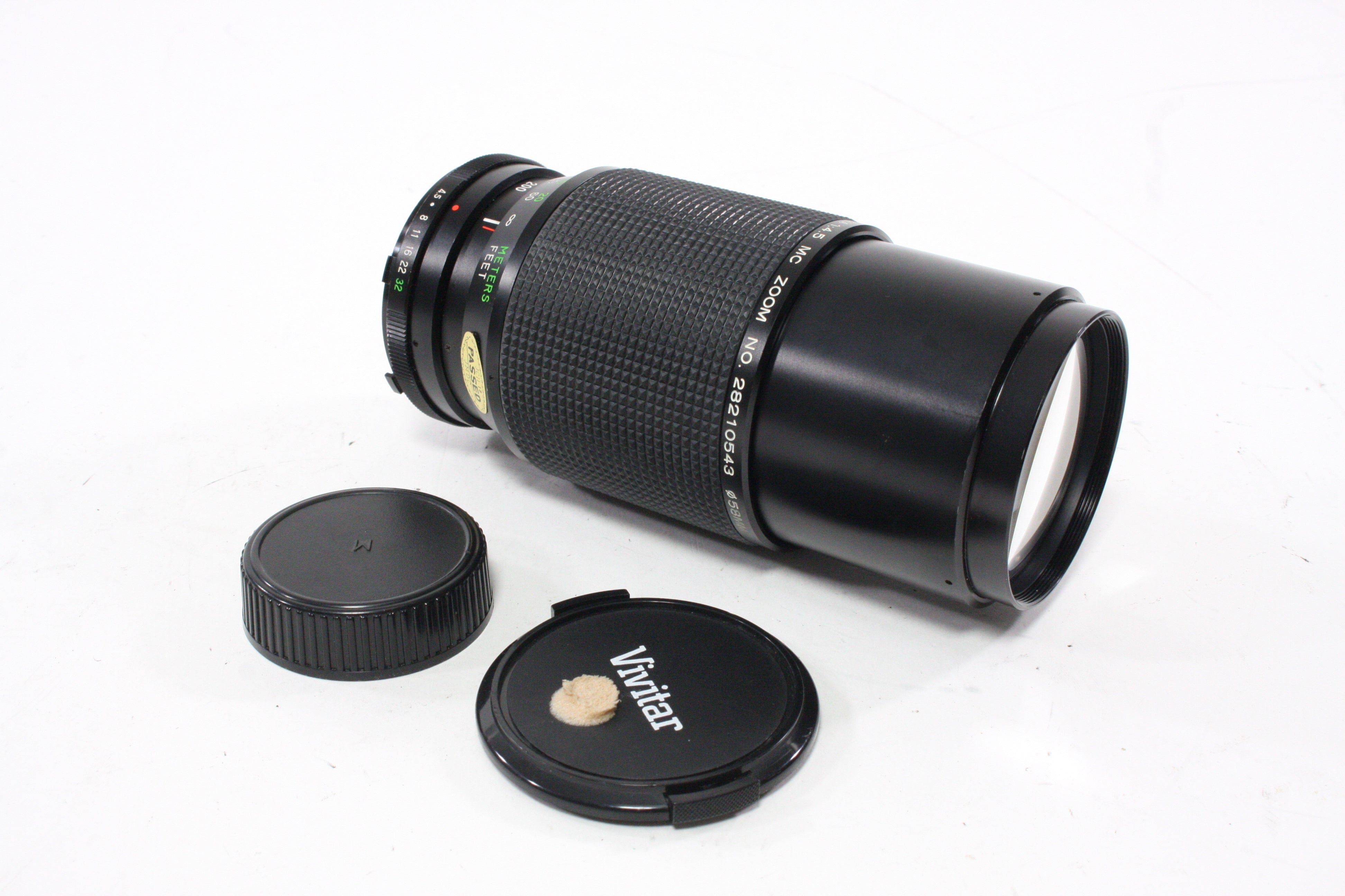 Vivitar 80-200mm f/4.5 MC Lens for Minolta MD Mount