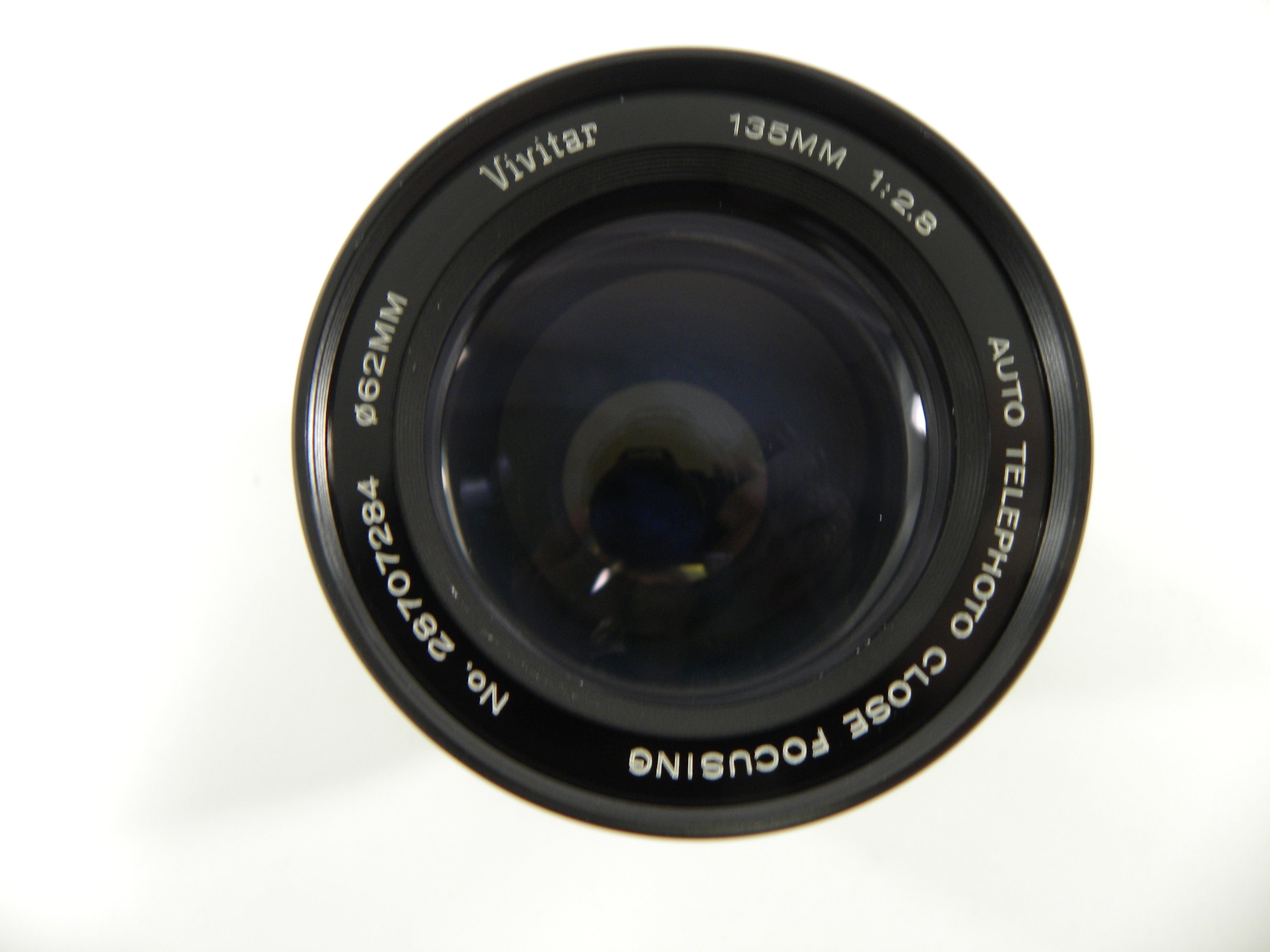 Vivitar Auto Telephoto Close Focusing 135mm f2.8 Canon FD Mount