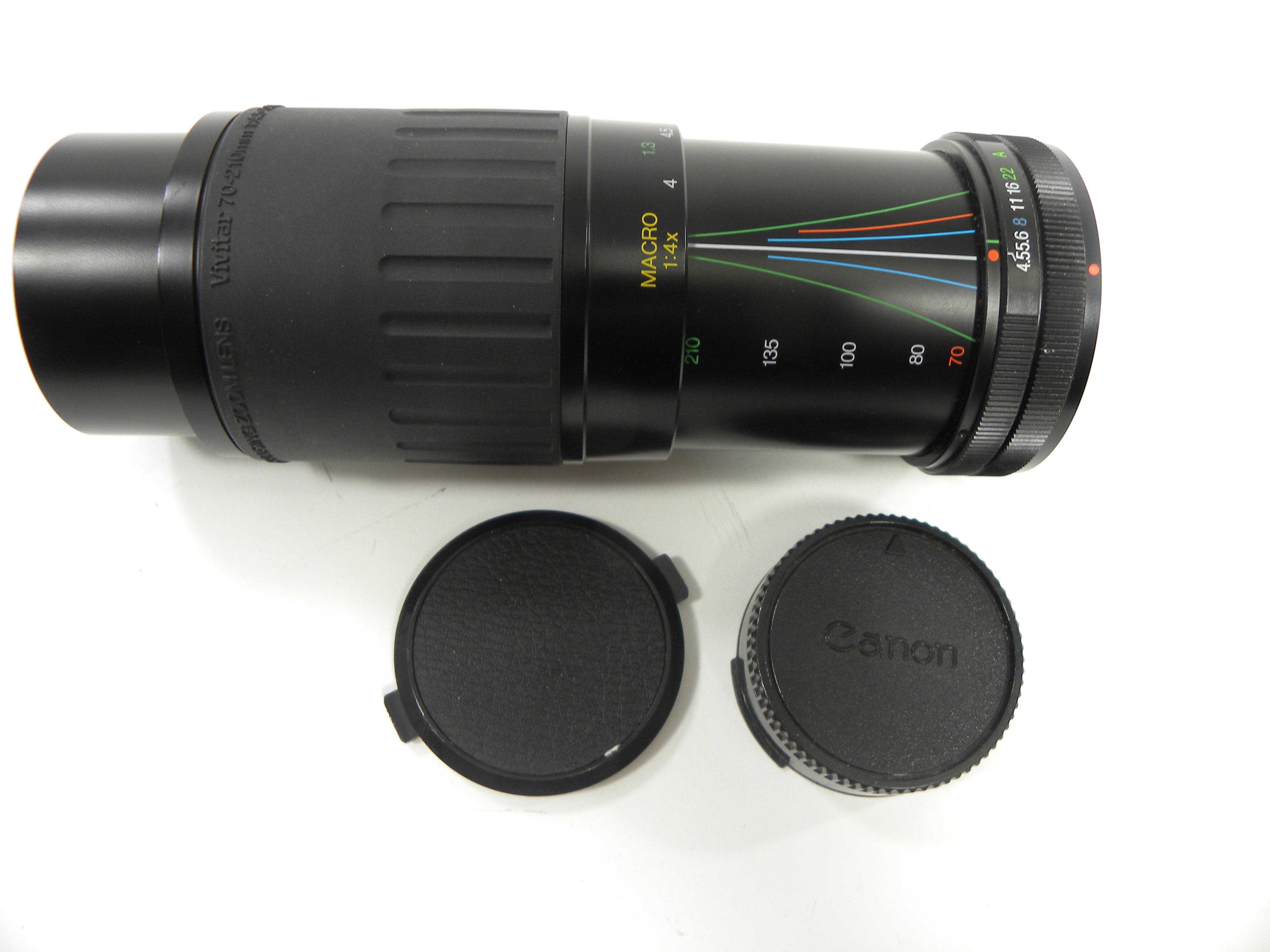 Vivitar Macro Focusing Zoom 70-210mm f4.5-5.6 Canon FD Mount