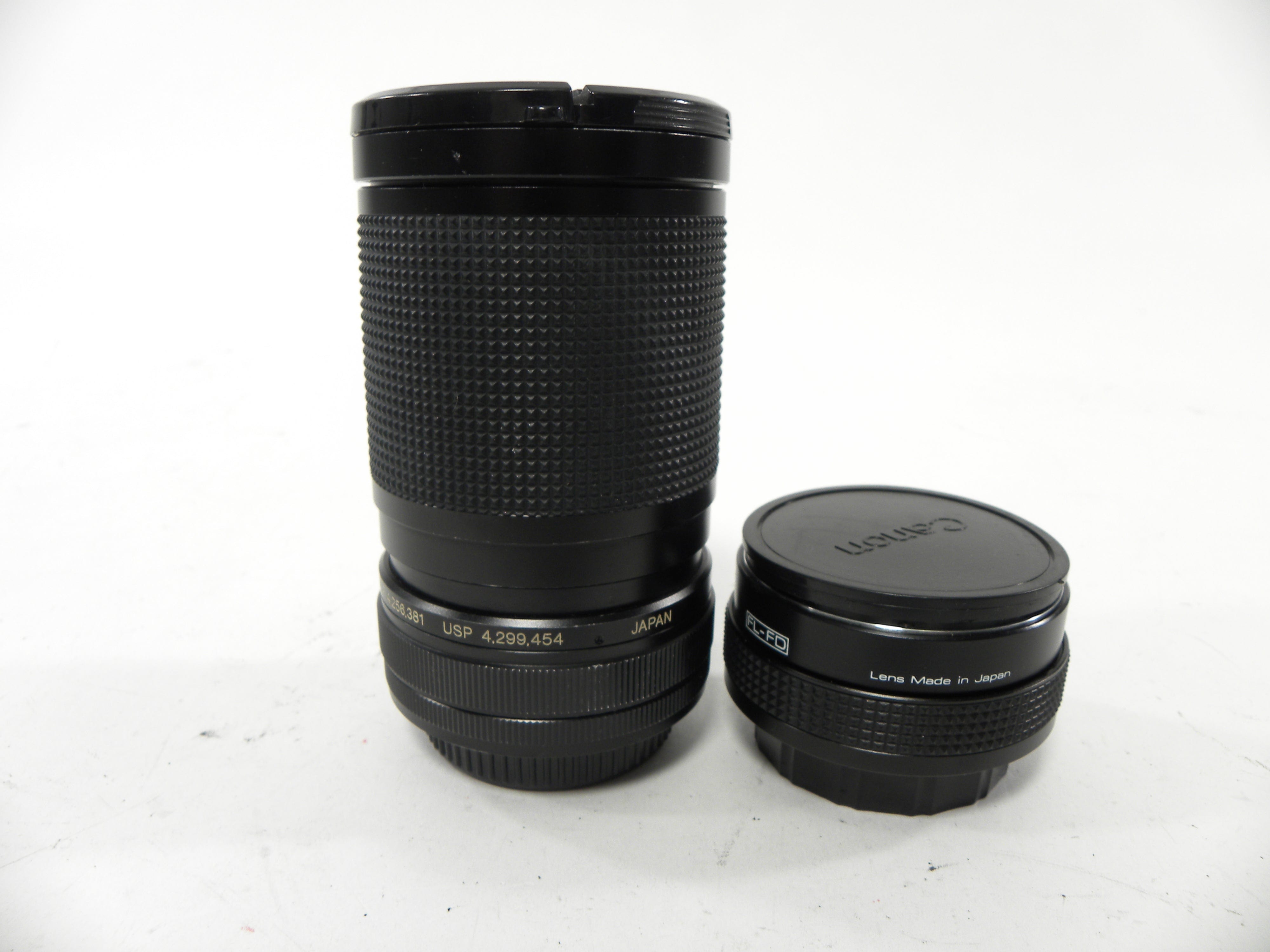 Vivitar MC 28-85mm f3.5-4.5 w/tele converter Canon Adapter