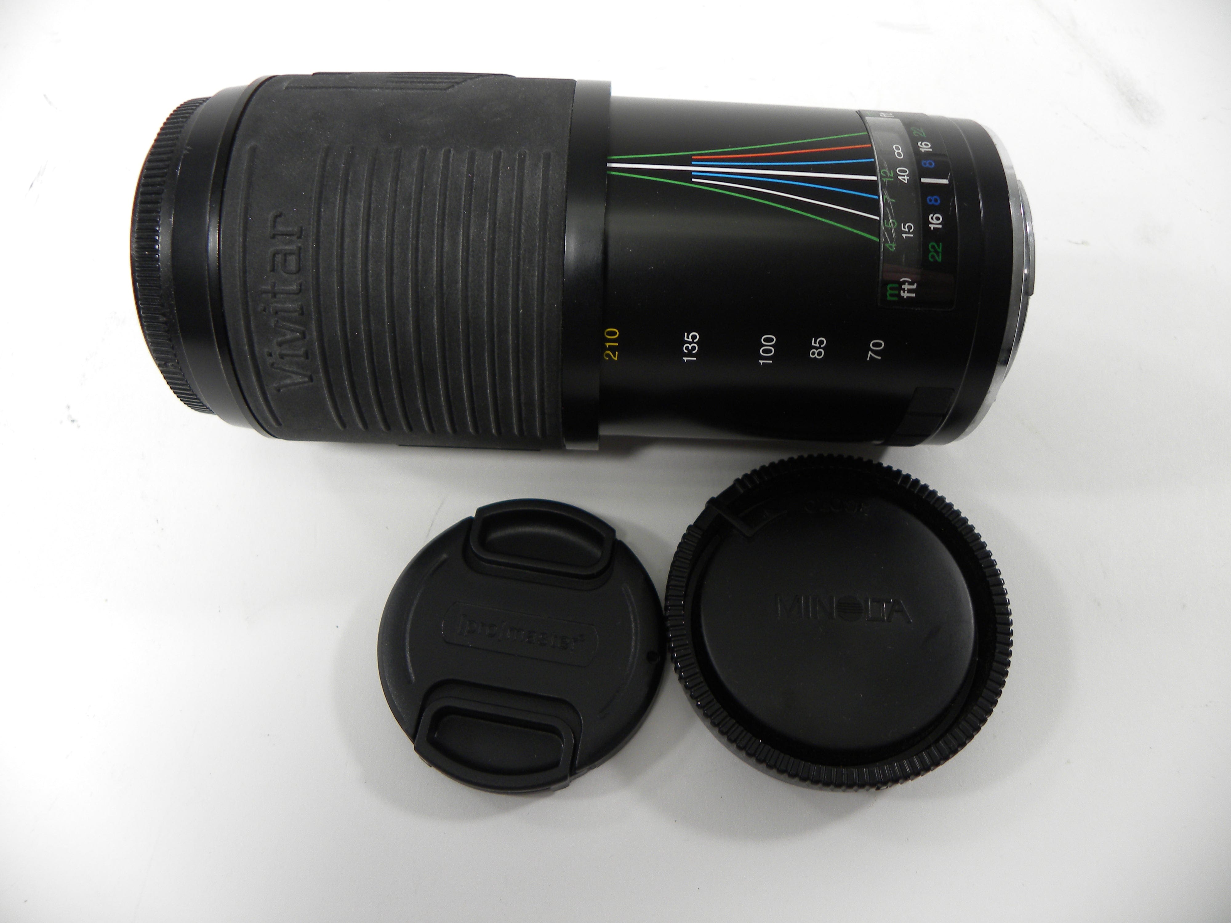 Vivitar MC Auto Focus Zoom 70-210mm f4.5-5.6 Minolta A Mount