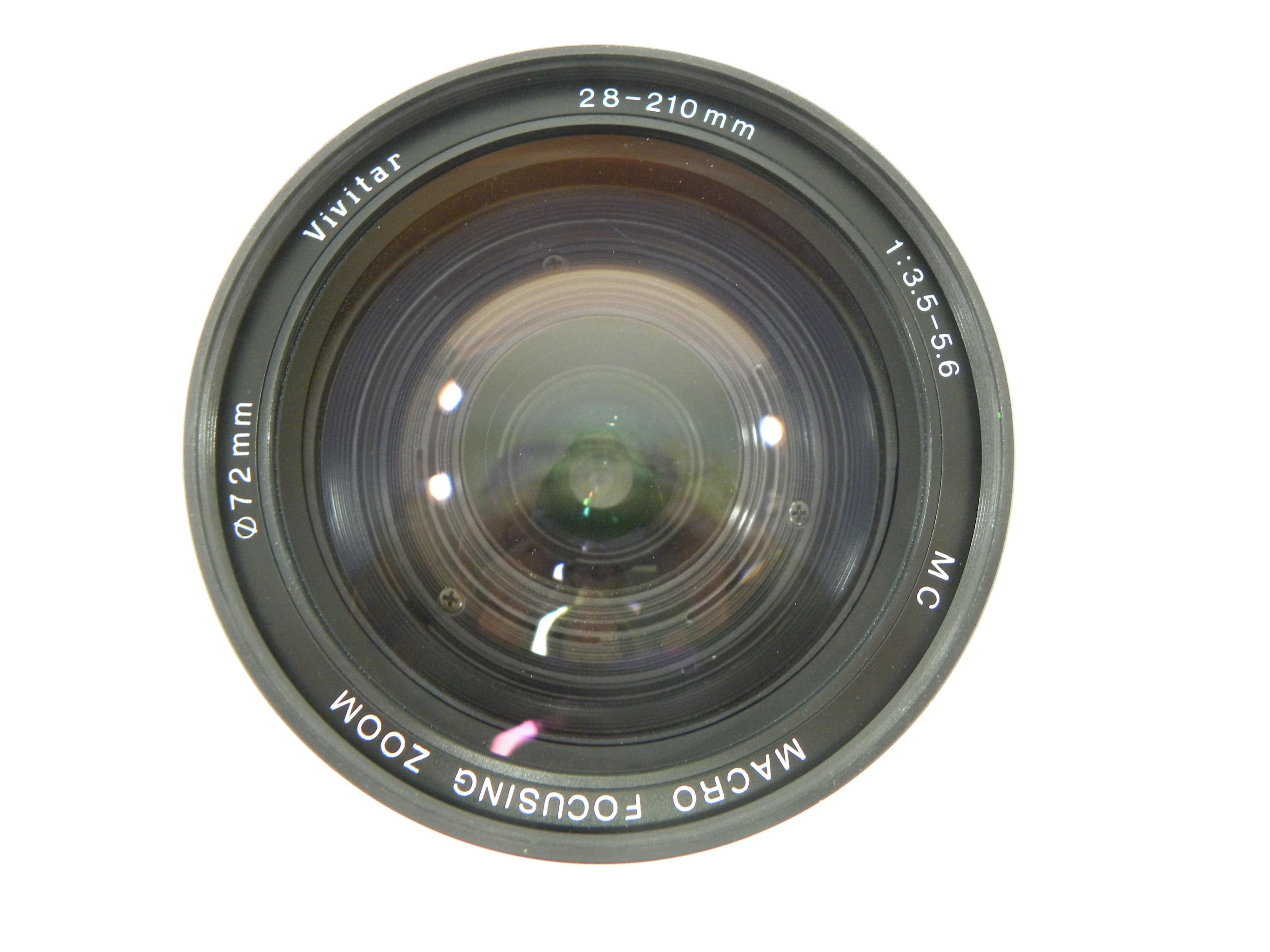 Vivitar MC Macro Focusing Zoom 28-210mm f3.5-5.6 Olympus Mount