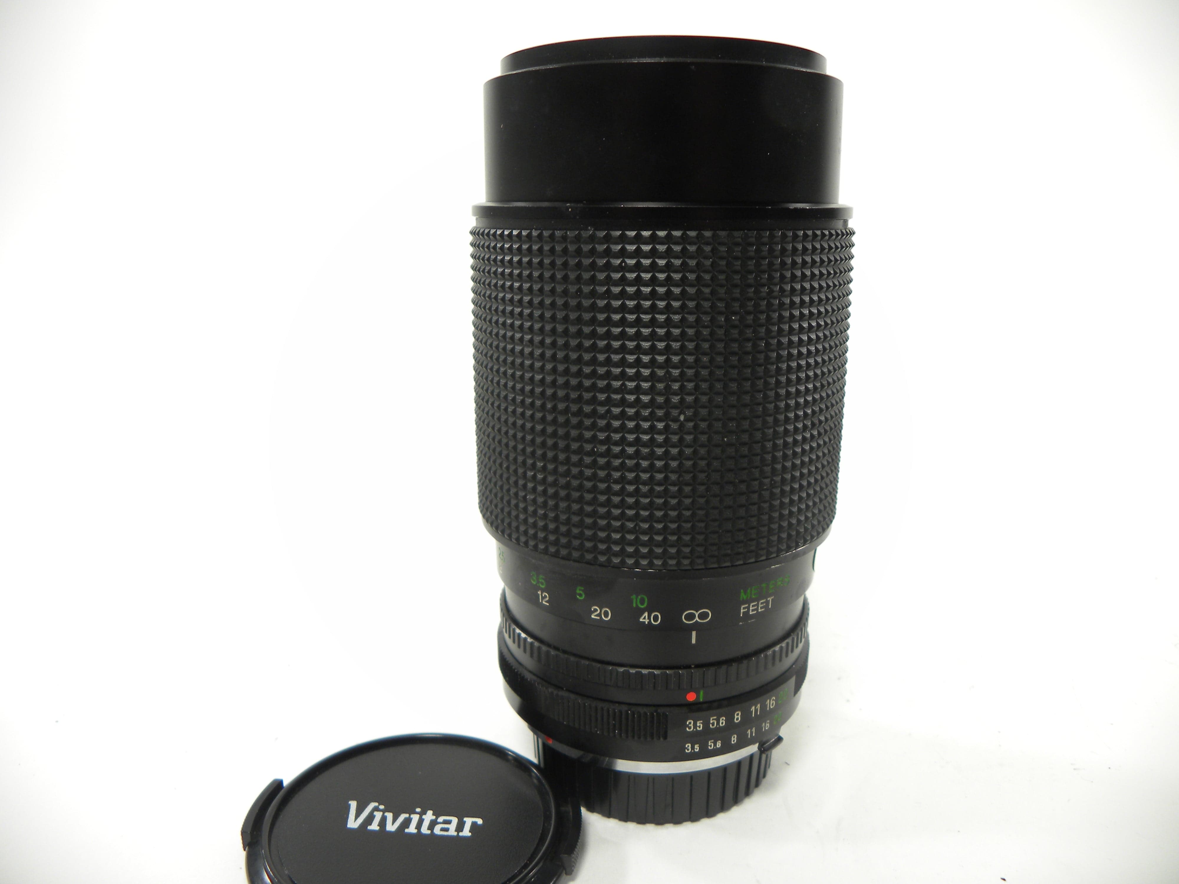 Vivitar MC Macro Focusing Zoom 75-205mm f3.5-4.5 Minolta MD Mount