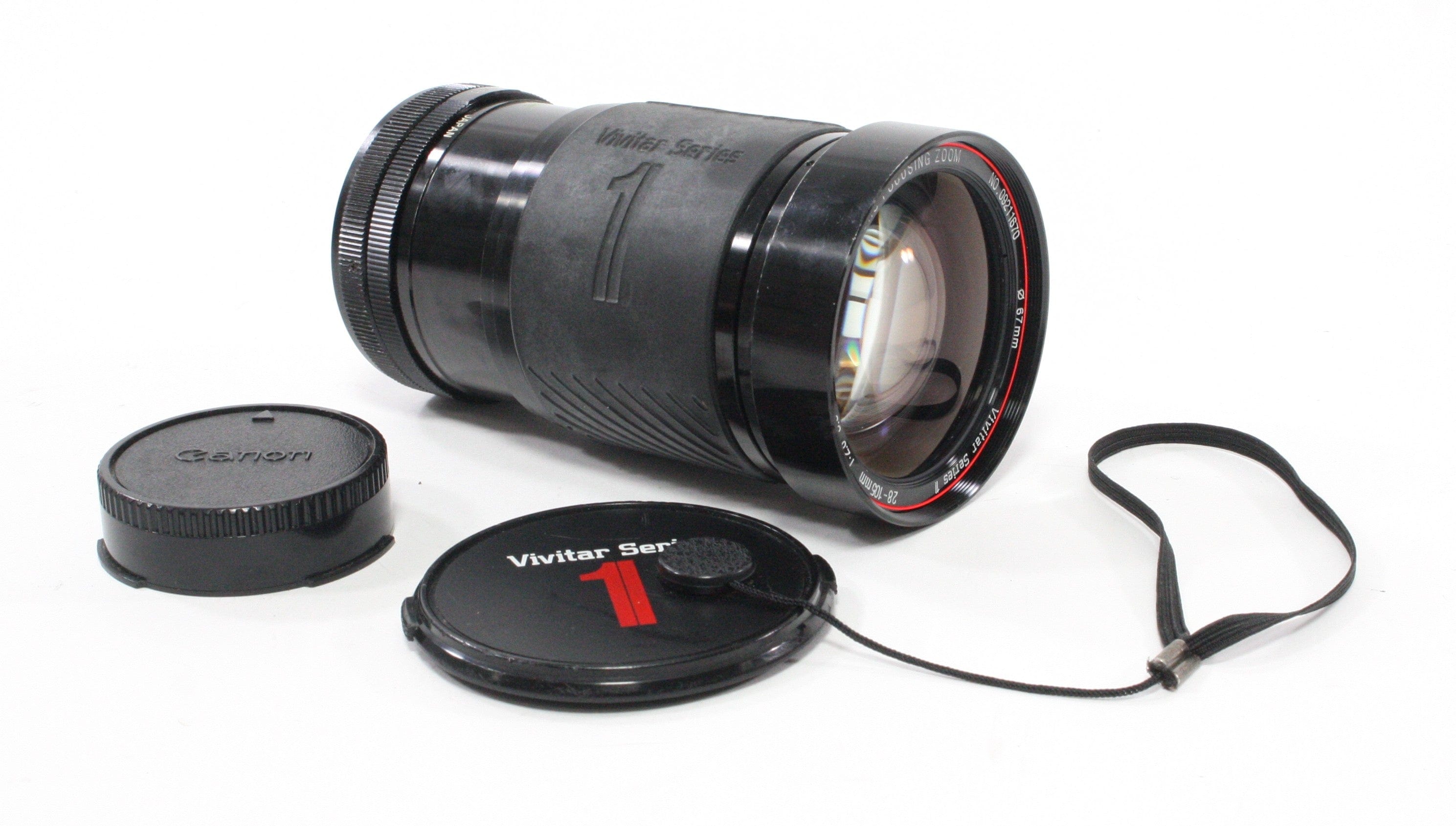 Vivitar Series 1 28-105mm f/2.8-3.8 Macro Focusing Zoom Lens for Canon FD Mount