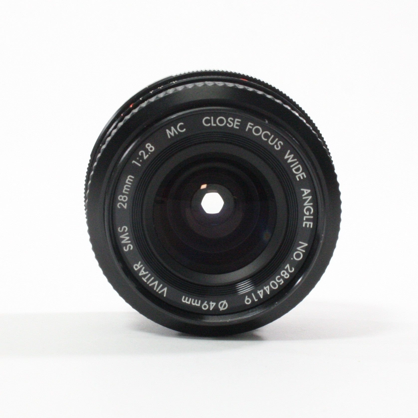 Vivitar SMS 28mm f/2.8 MC lens for Minolta MD Mount