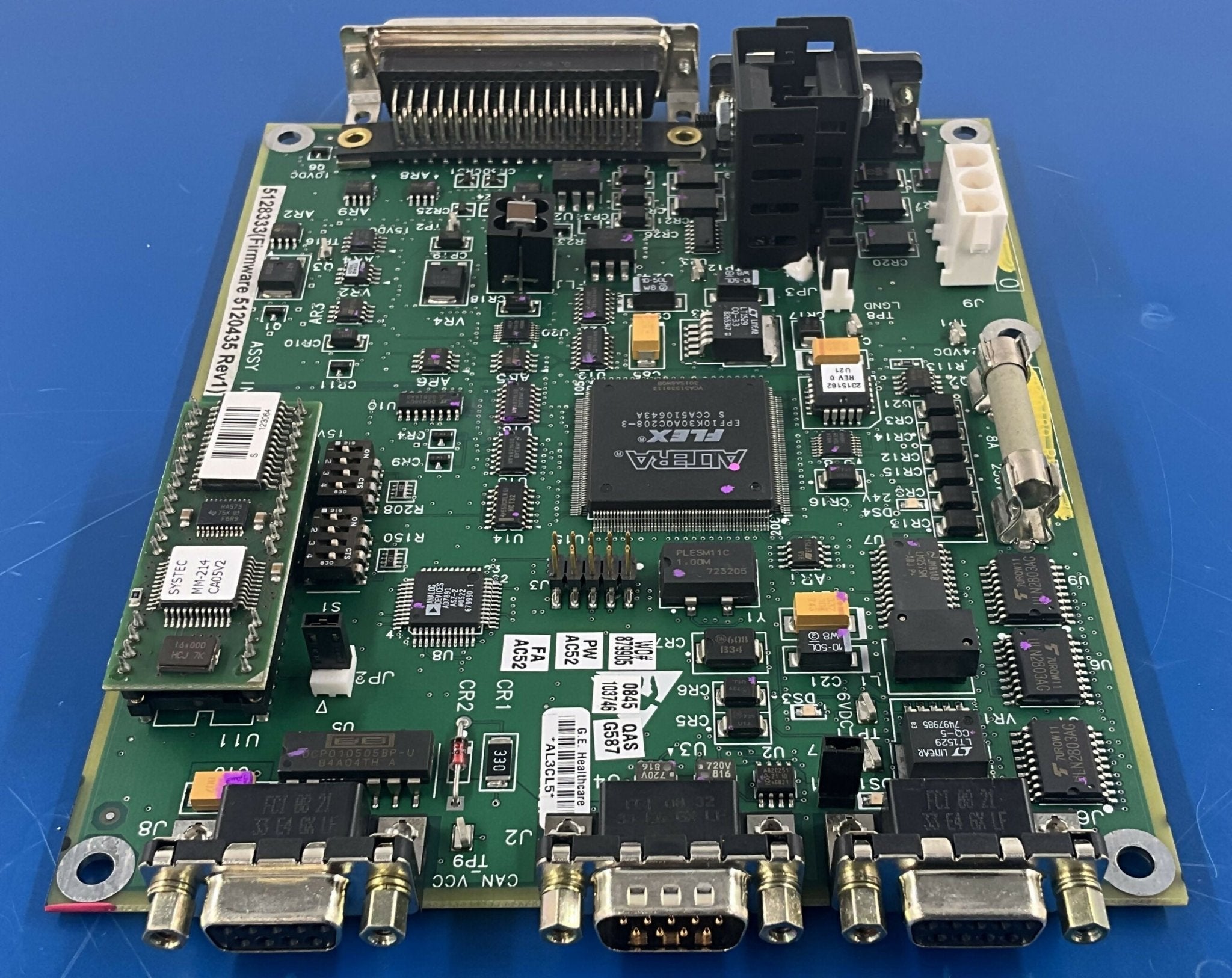 WALL STAND LIGHTNING TABLE I/O BOARD (5128333/2290188-2 GE