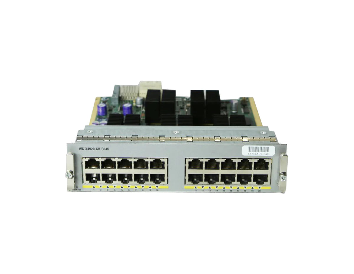 Cisco Catalyst WS-X4920-GB-RJ45 Half-Card Ethernet Module