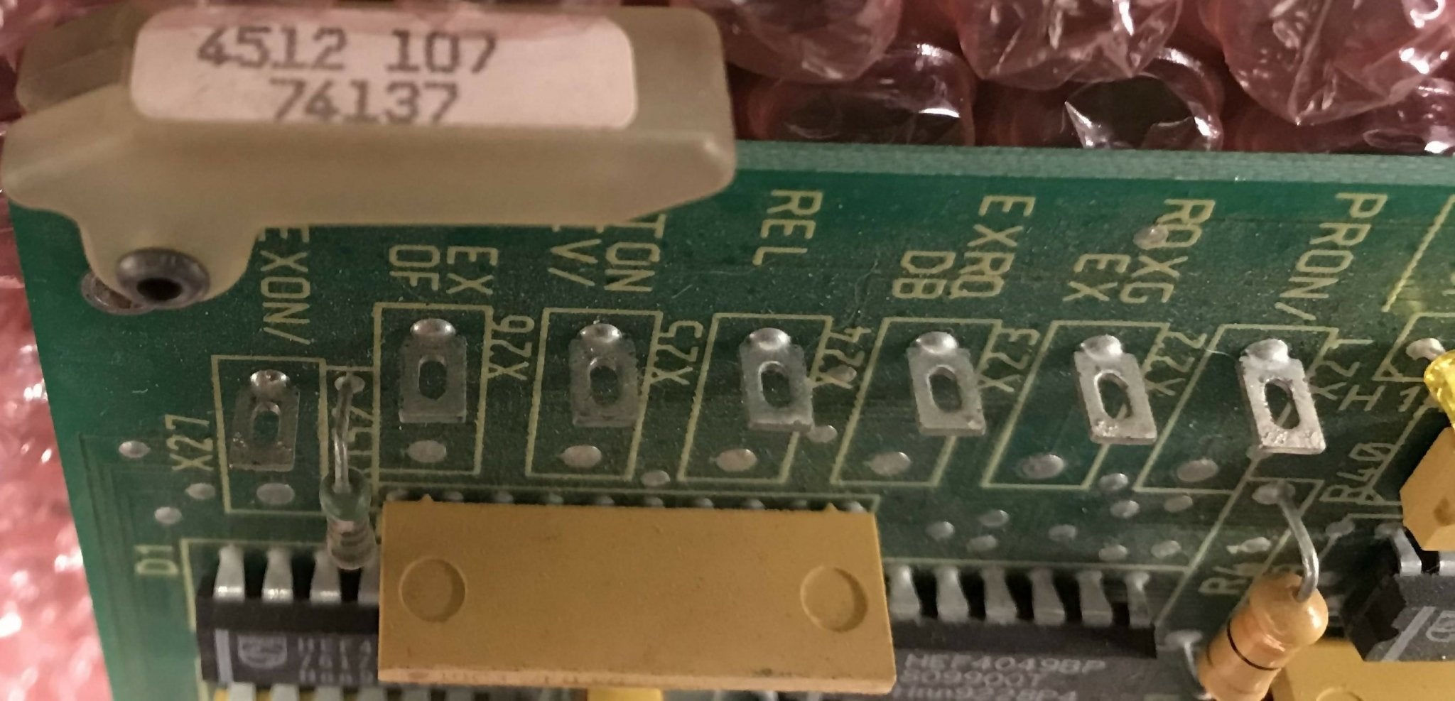 X-Ray Exposure Control Board Z112 (4512 107 74137/451210774137 Philips