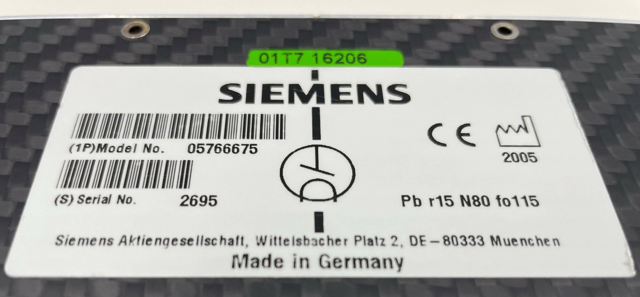 X-RAY GRID RASTER 15/80/f115 (05766675/5766675/8404548/08404548 SIEMENS