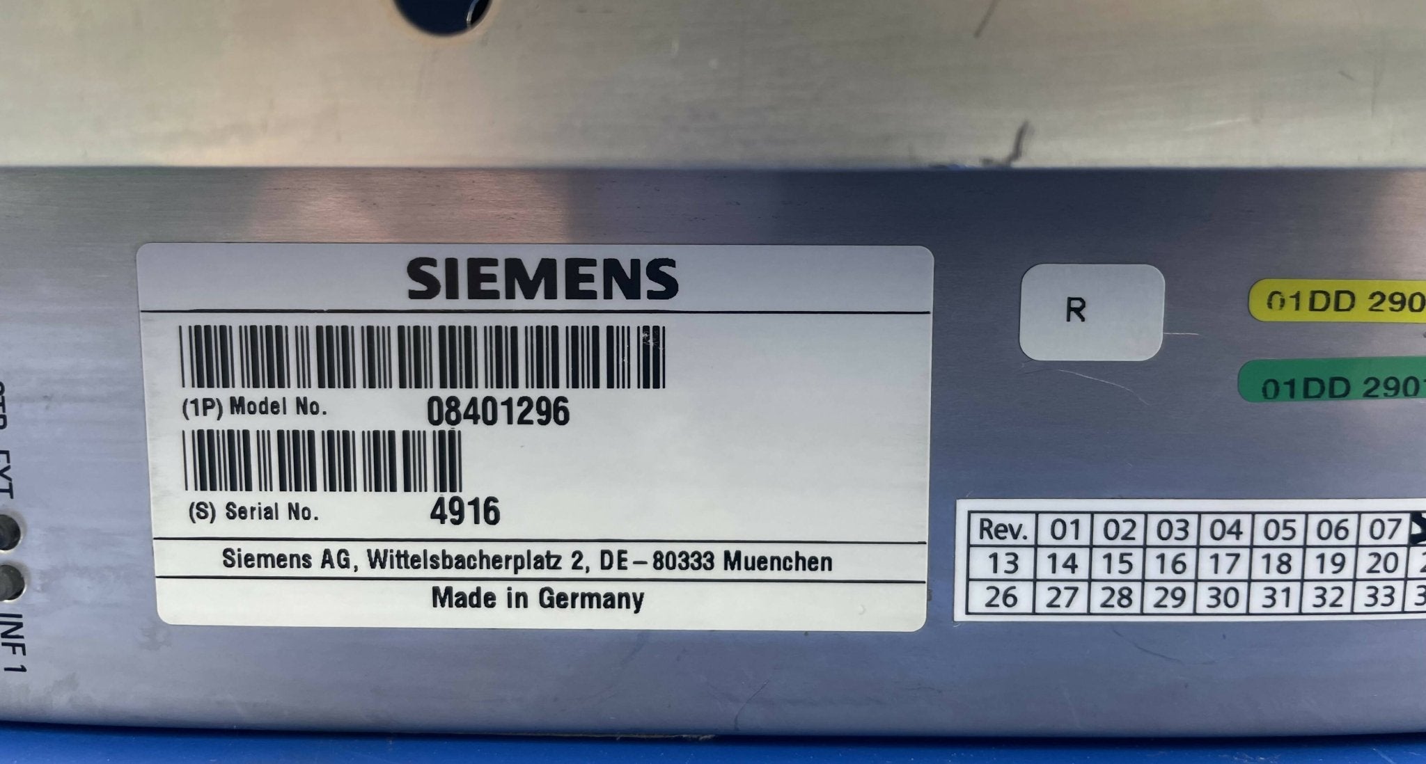 XDC COMPONENT (08401296/8401296/08368958 SIEMENS