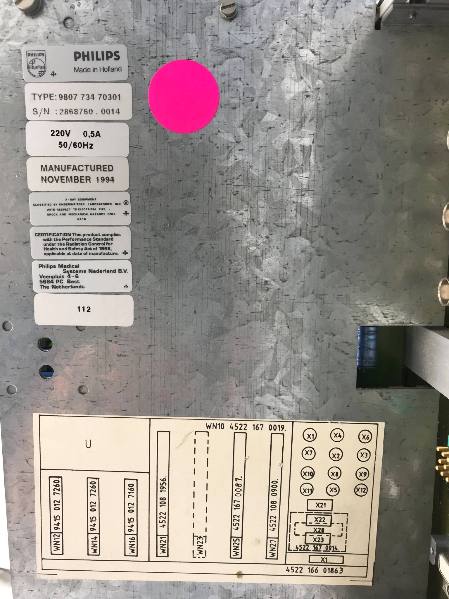 XTV 11 Camera Control Unit (9807 734 70301 Philips