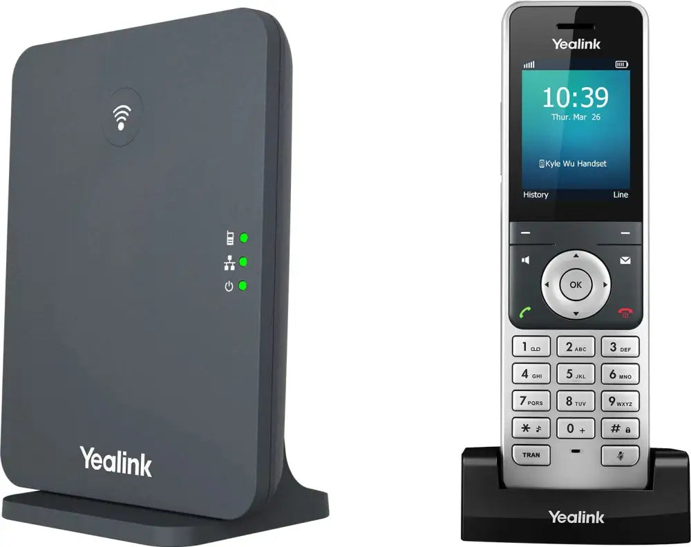 Yealink W76P DECT IP Phone System W56H Handset & W70B Base YEALINK-W76P - New