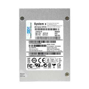 49Y6139 IBM 800GB MLC SAS 6Gbps Hot Swap 2.5-inch Solid State Drive