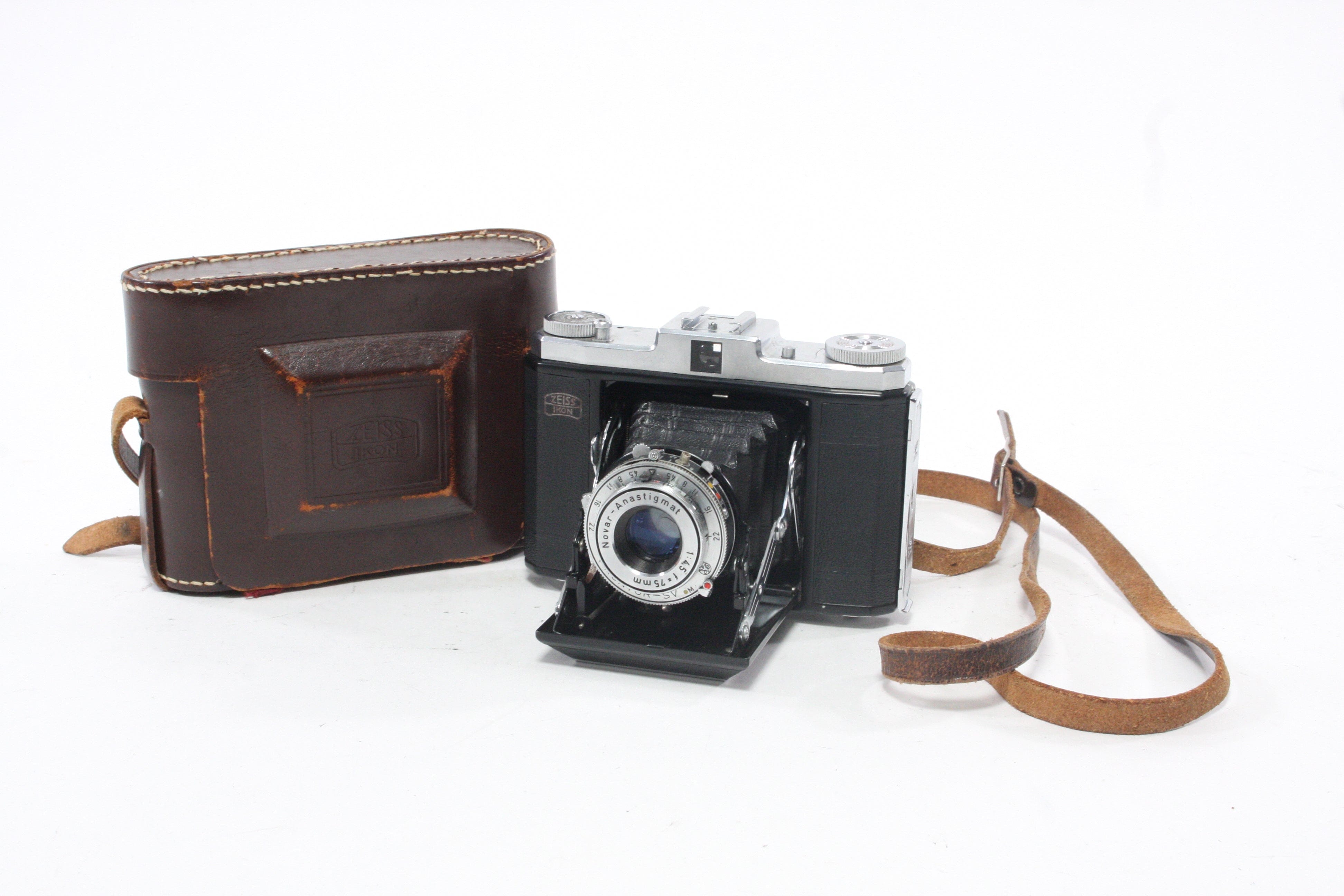 Zeiss Ikon Ikonta 523/16 with 75mm f/4.5 Lens AS-IS