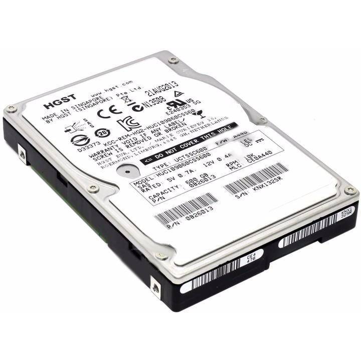 0B26071 HGST HUC109060CSS600 600GB 10K SAS 2.5" 6G HDD Hard Drive - AloinfoUSA