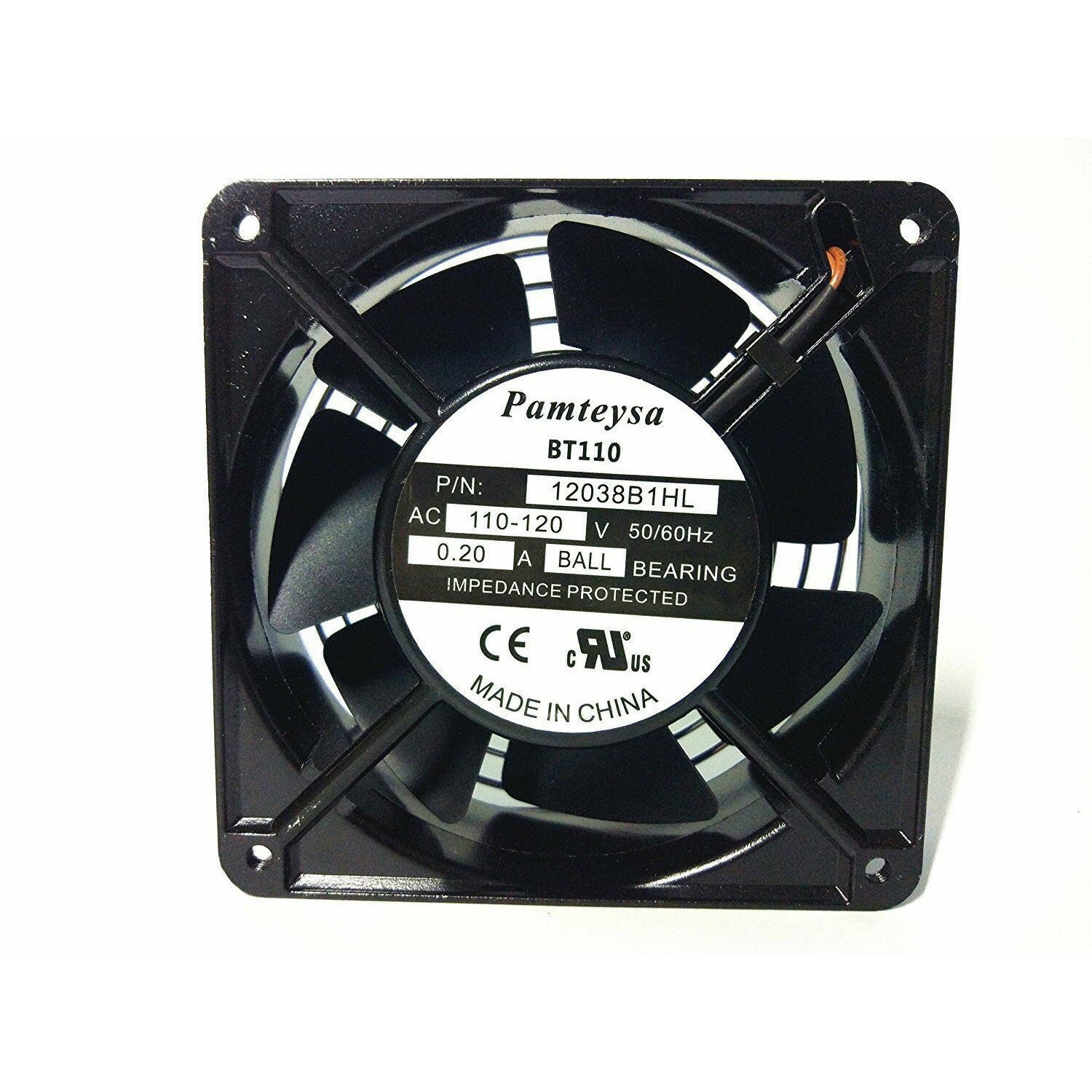 120mm by120mmby 38mm muffin fan 1238, Muffin Cooling Fan,115V 120V AC high speed - AloinfoUSA