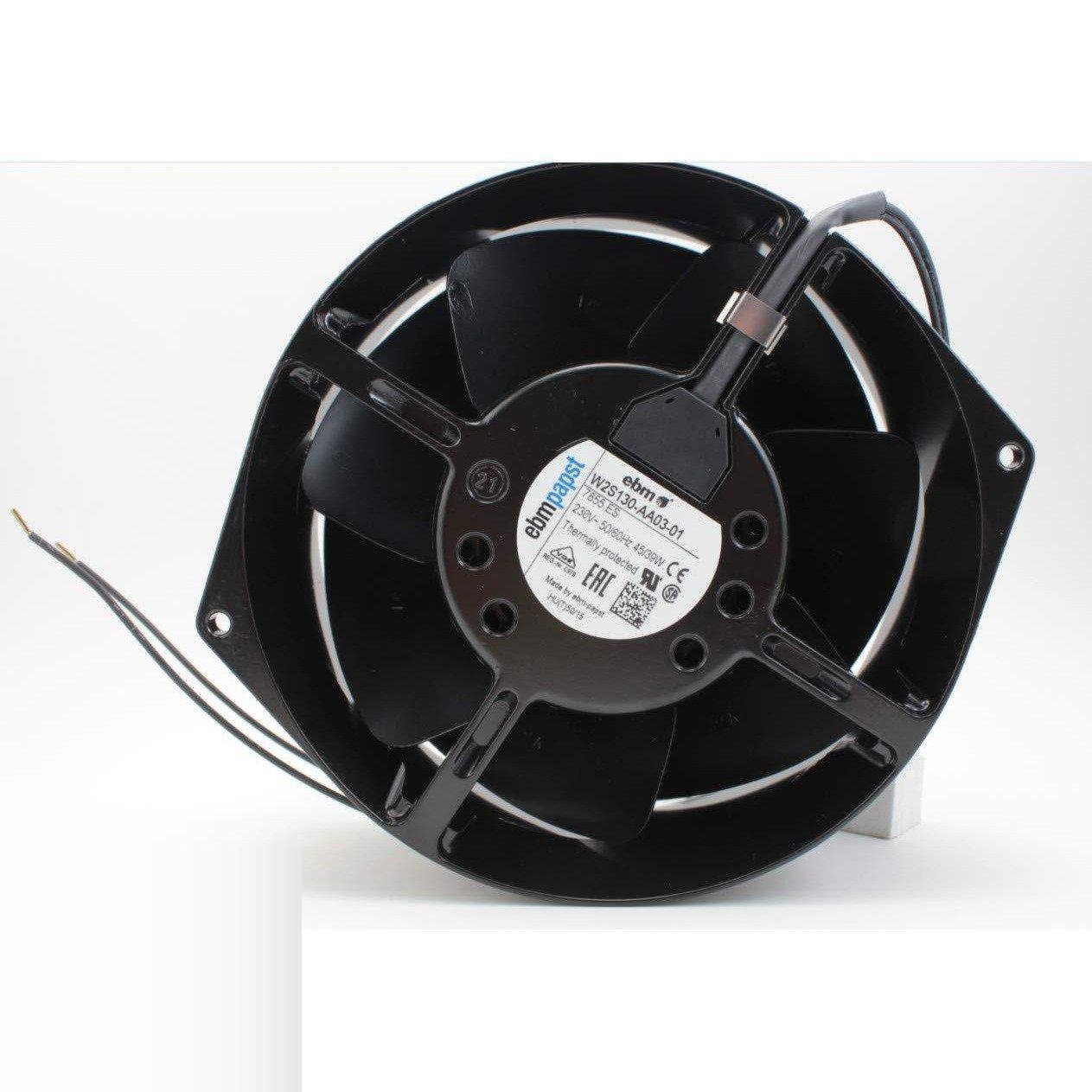 150x55 W2S130-AA03-01 7855ES 230V 50/60Hz 45/39W 2Wire AC Fan W2S130-AA03-21 - AloinfoUSA