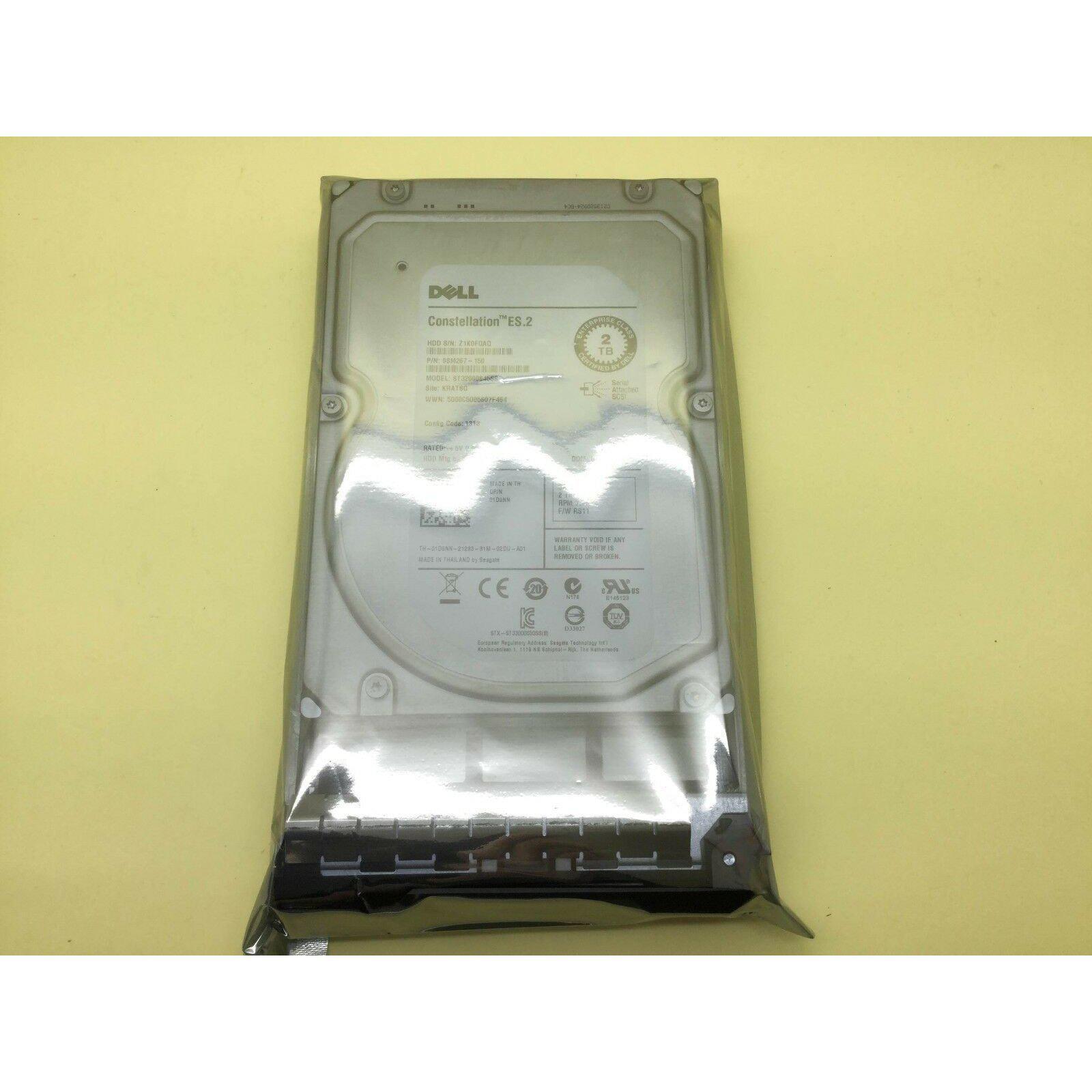 1D9NN DELL 01D9NN ES.2 2TB 7.2K 6GBPS SAS 3.5'' HDD ST32000645SS 695976769978 - AloinfoUSA