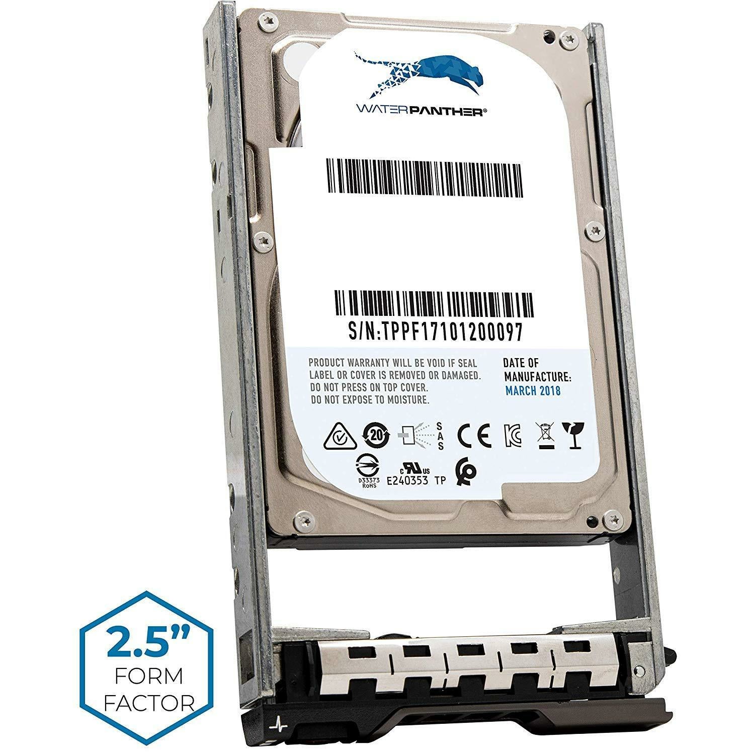 2.4TB 10K SAS 12G 2.5" 256MB Cache HDD for Dell PowerEdge Servers | Enterprise Hard Drive in G13 Tray | Compatible with PE Rack Tower Blades 400-AUQX 400-AVBX W9MNK 0W9MNK - AloinfoUSA