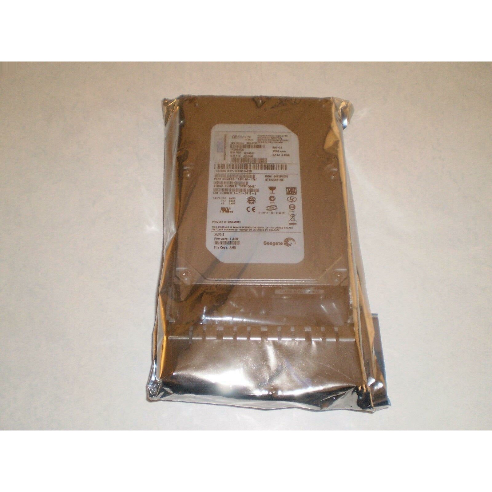 39M4530, 39M4533,42C0469 IBM 500GB SIMPLE SWAP SATA HARD DRIVE - AloinfoUSA