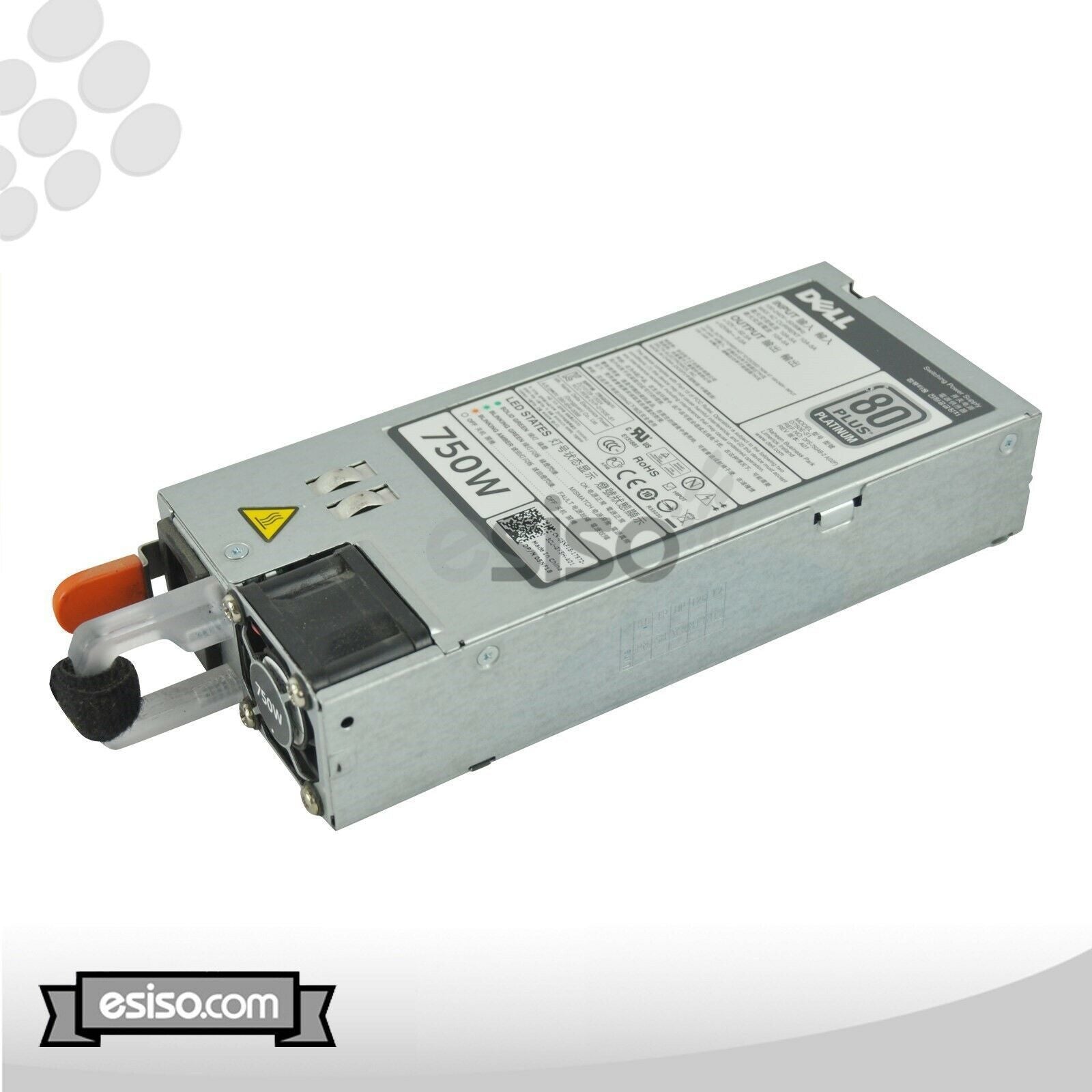 5NF18 05NF18 DELL POWEREDGE R820 R720 R620 R520 620 T420 T320 750W POWER SUPPLY 606024360115 - AloinfoUSA