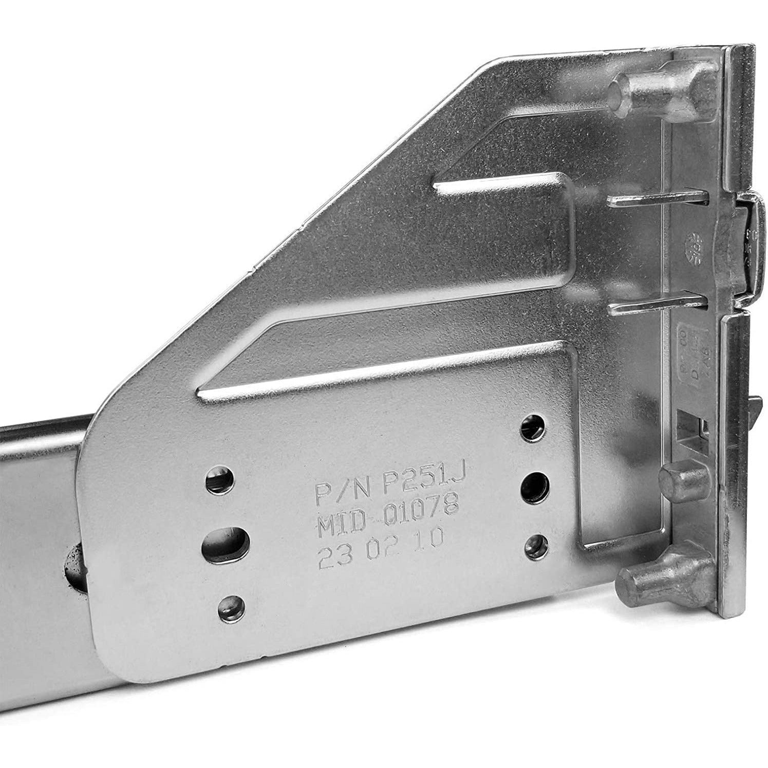 Trilho Dell PowerEdge R710 2U Server Sliding Rapid Rail Kit P242J M997J Ready Rails - AloTechInfoUSA