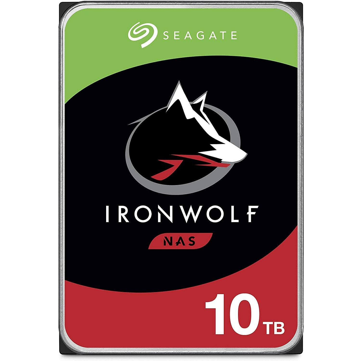 Seagate IronWolf 10TB NAS Internal Hard Drive HDD â CMR 3.5 Inch SATA 6Gb/s 7200 RPM 256MB Cache for RAID Network Attached Storage (ST10000VN0008) (ST10000VNZ008/N0008) - MFerraz Tecnologia