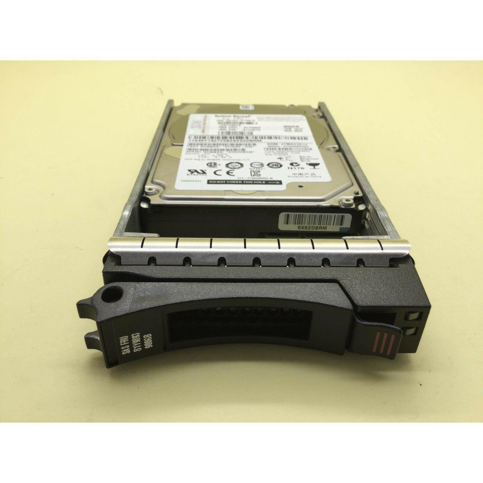 81Y9915 81Y9918 IBM 900GB 10K 6GBPS SFF SAS HARD DRIVE 81Y9893 883436125093 - AloinfoUSA
