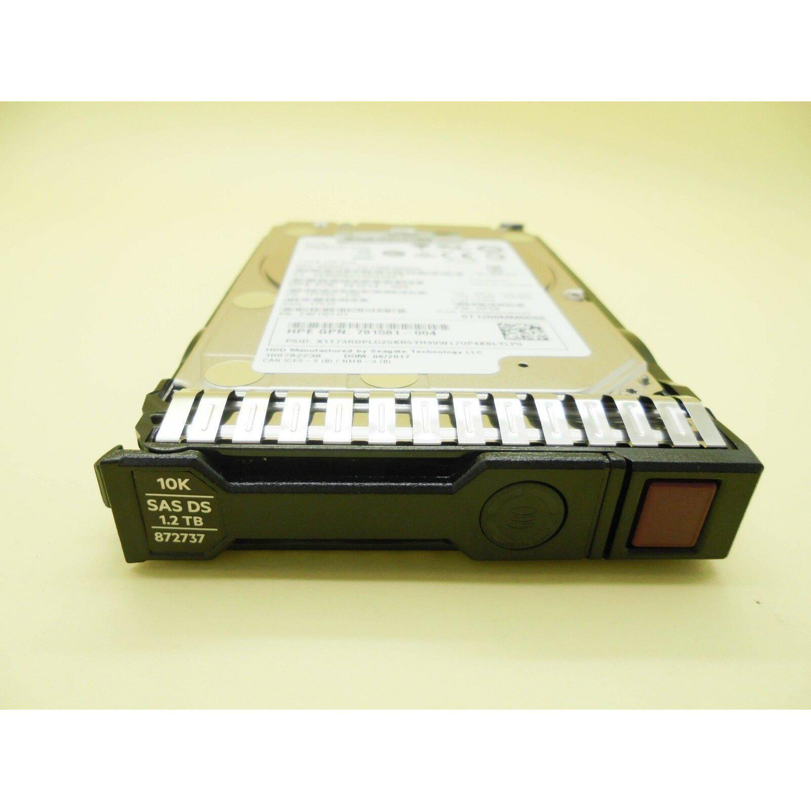 872479-B21 HP 1.2TB SAS 12G ENTERPRISE 10K 2.5IN SC DS HDD 872737-001 4549821073429 - AloinfoUSA