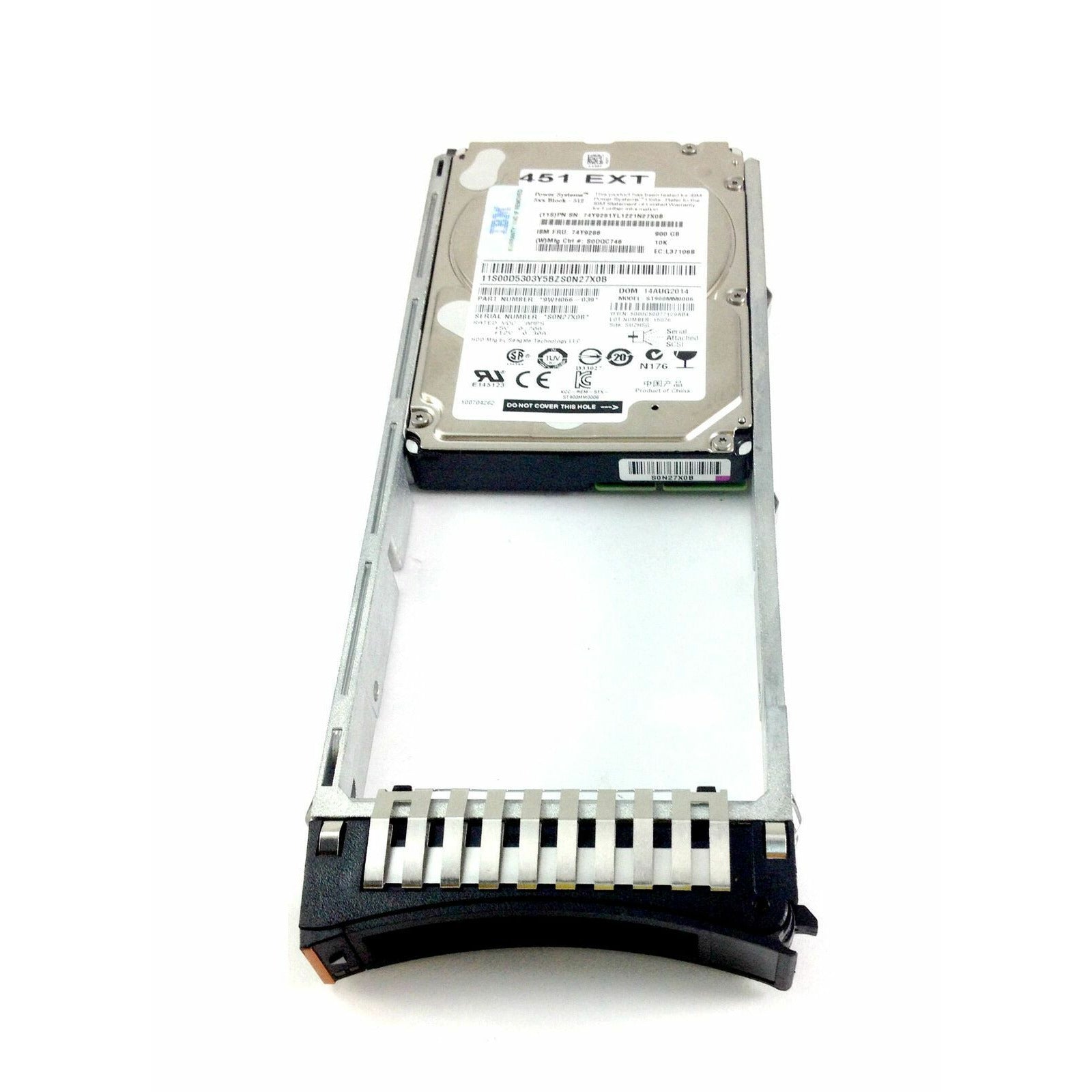 9WH066-039 IBM 900GB 10K 6GBPS SAS 2.5'' HARD DRIVE - AloinfoUSA