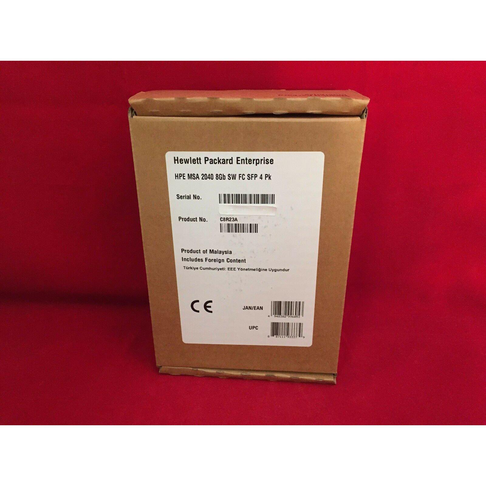 C8R23A C8R23B 717875-001 720998-001 HPE MSA 2040 8Gb SW FC SFP+4PK - AloinfoUSA