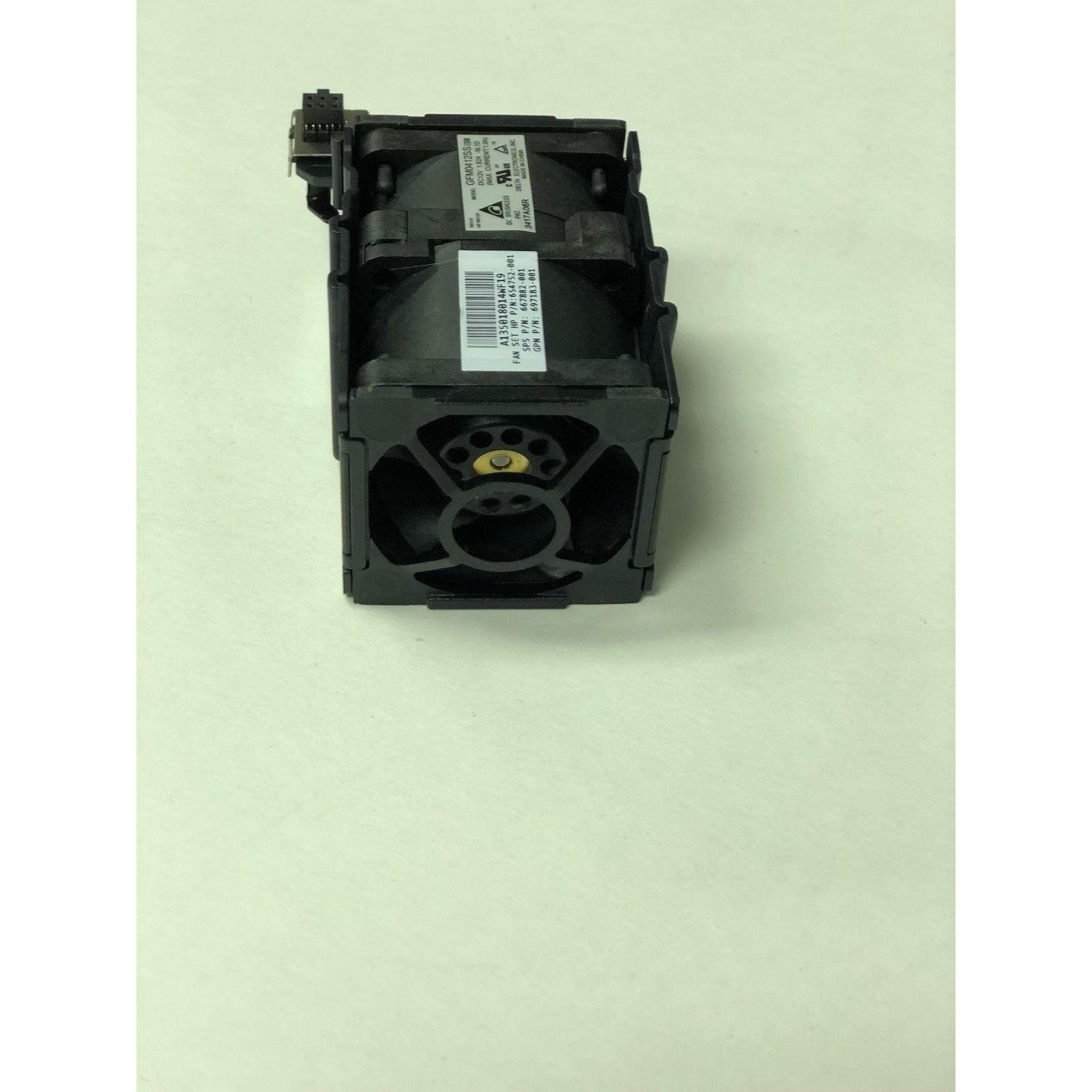 Cooler 667882-001 HP Proliant DL360p DL360e G8 Server Cooling Fan 654752-001 - AloinfoUSA
