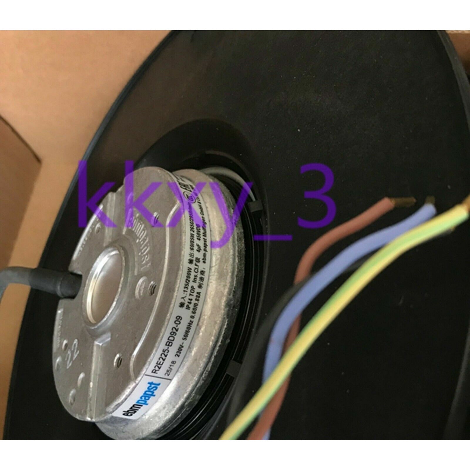 Cooler ebmpapst R2E225-BD92-09 M2E068-DF Centrifugal fan 230V ABB Inverter fan - AloinfoUSA