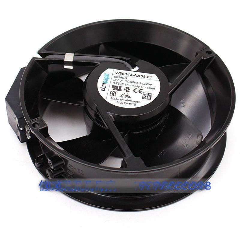 Cooler ebmpapst W2E143-AA09-01 17251 230V 0.12A high temperature fan-FoxTI