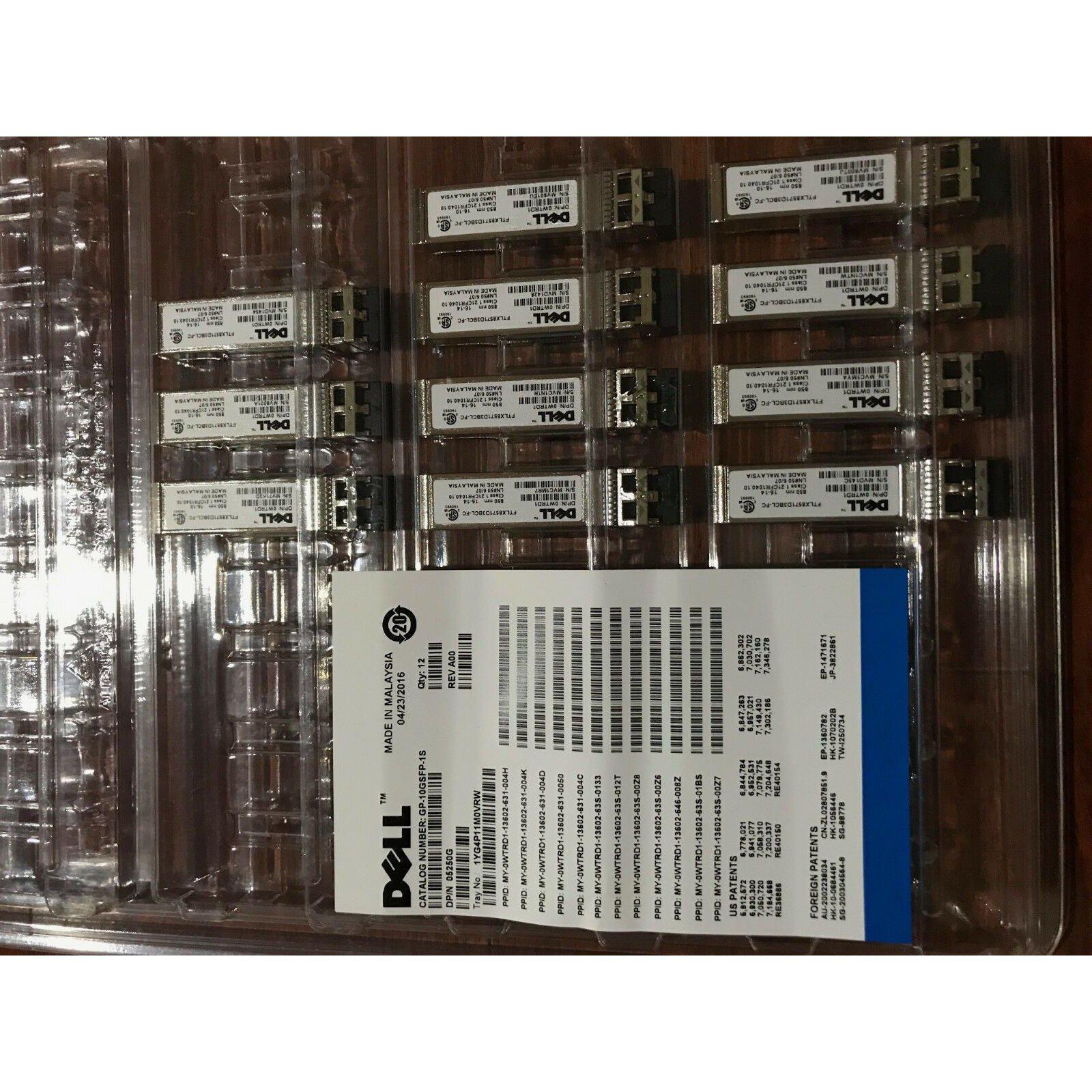 Dell 407-BBOU RK0CX SFP+SR 10GE, 850nm 300m over MMF. - AloinfoUSA