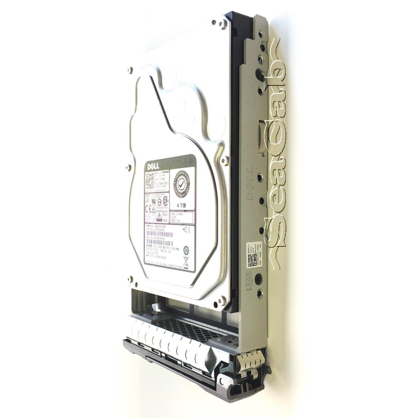 Dell 4TB 7.2K SAS 12Gbps 3.5" Drive for PowerVault MD1200 MD1400 MD3400 Arrays - AloinfoUSA