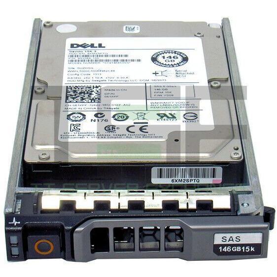 Dell 61XPF 145GB 15K 2.5" SAS 6Gb/s ST9146853SS w/ Caddy 763649042847 - AloinfoUSA